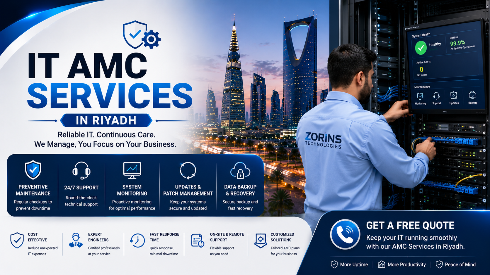IT AMC services in Riyadh