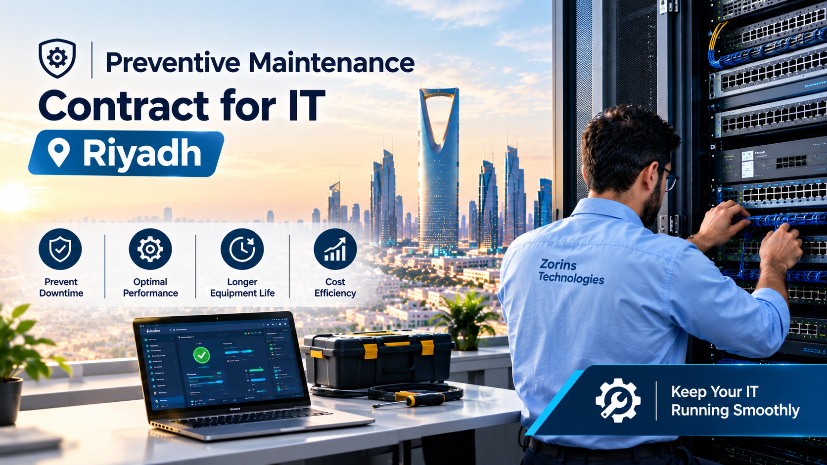 Preventive maintenance contract for IT Riyadh