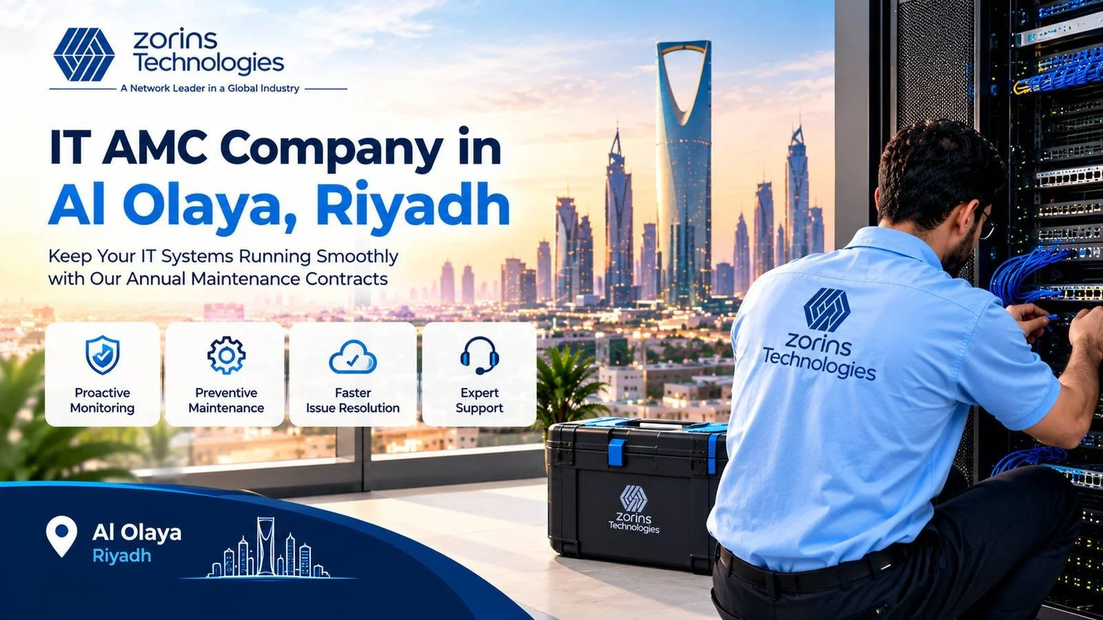 IT AMC Company in Al Olaya, Riyadh