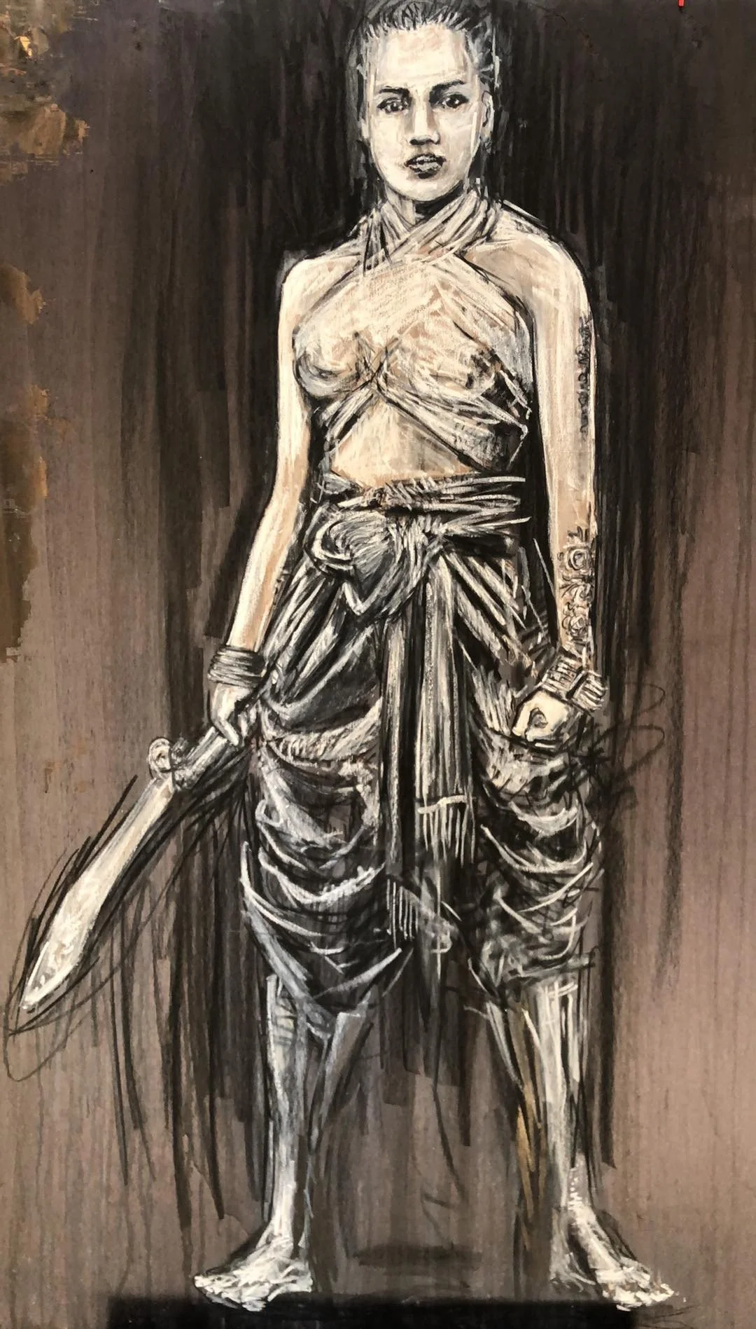 Guerrière Khmère