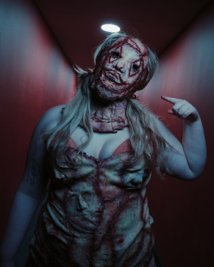 Flesh Faces Corset