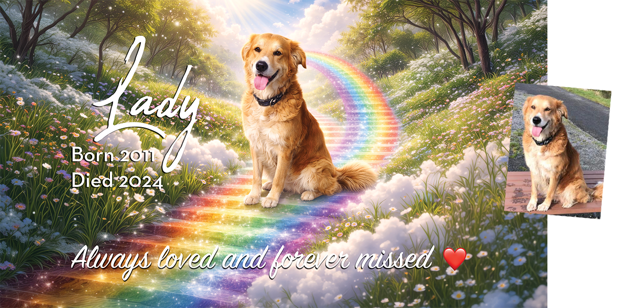 Another beloved pet that I was asked to pop onto the rainbow bridge.