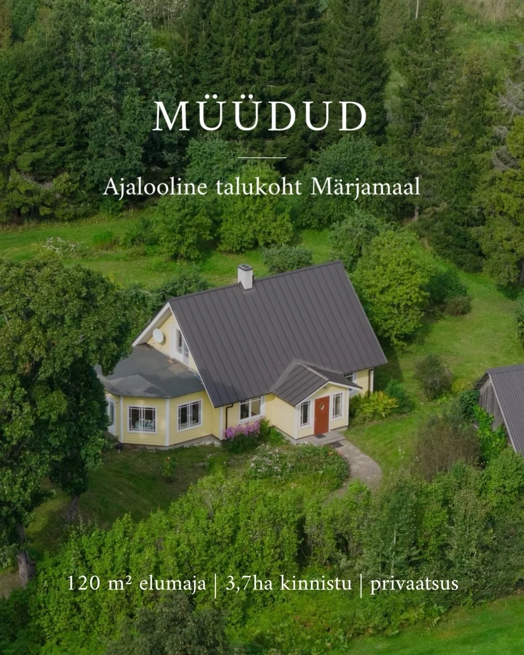 M&Uuml;&Uuml;DUD - M&auml;rjamaa on kujunenud perekondade seas, kes on Tallinnaga igap&auml;evaselt seotud, viimakseks m&otilde;istliku kaugusega piiriks, kuhu kodu soetada. Lisaks taskukohastele hindadele pakuvad ajaloolised talukohad ka m&auml;rkim