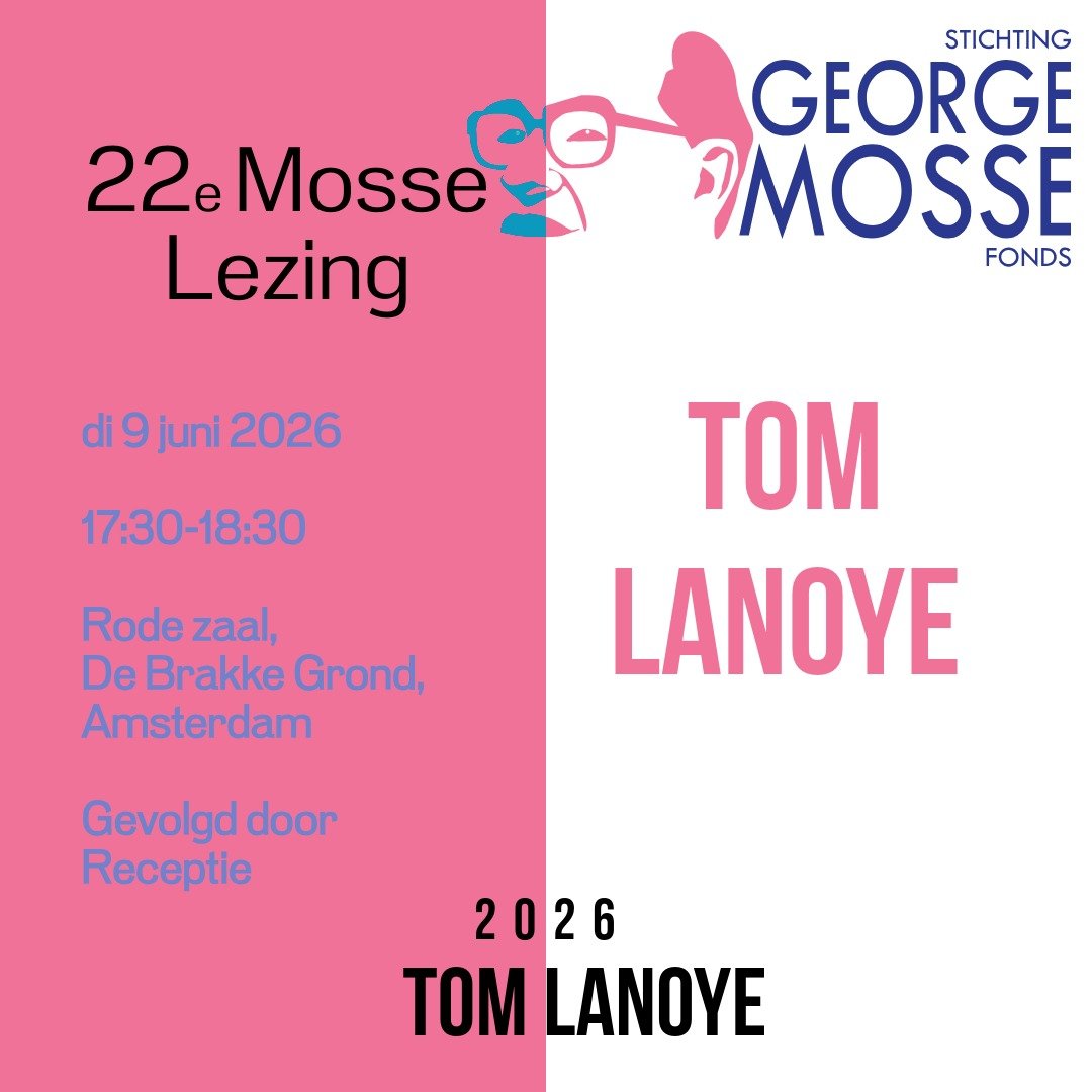 Tom Lanoye is een van de meest gelauwerde auteurs van het Nederlandse taalgebied.

Voor de 22e Mosse-lezing neemt hij de werelden van literatuur, theater, politiek engagement en queer verbeelding mee naar De Brakke Grond.

di 9 juni 2026
17:30 tot 18