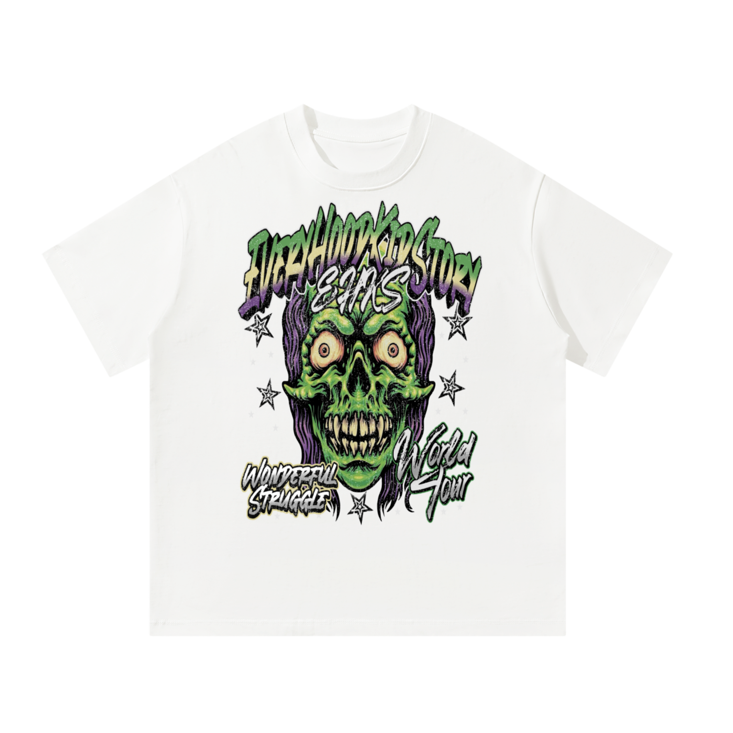 Grave Whisper Oversize Tee