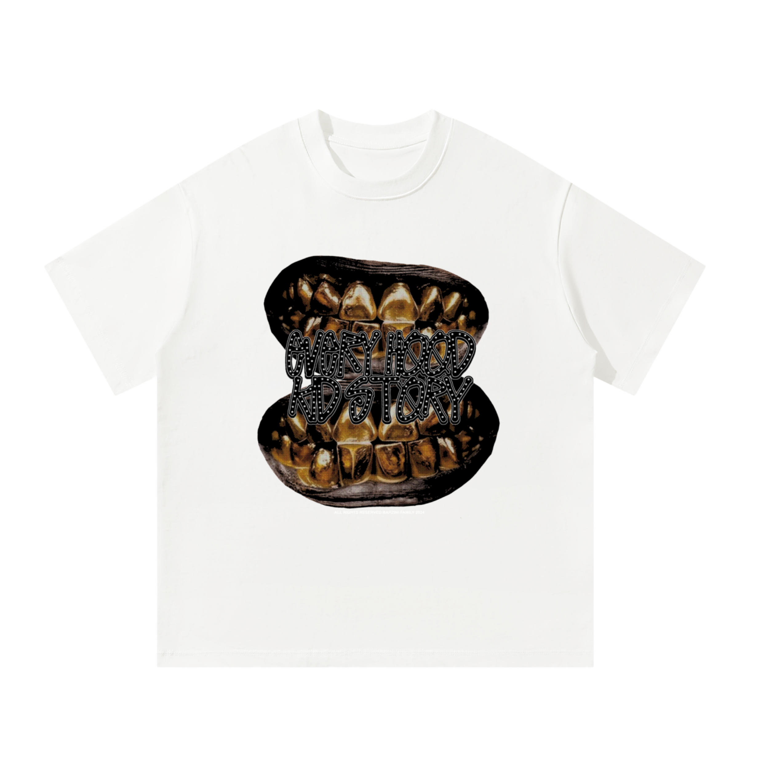 Gold Grill  Oversized T-Shirt