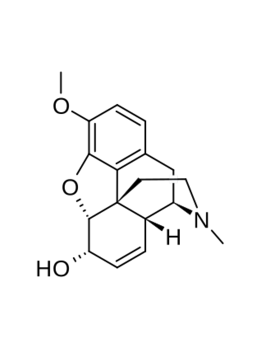   Opiates/Opioids   4-hydroxyxylazine 
Codeine 
Hydrocodone 
Hydromorphone 
Meperidine 
Morphine 
Naloxone 
Naltrexone 
Normeperidine