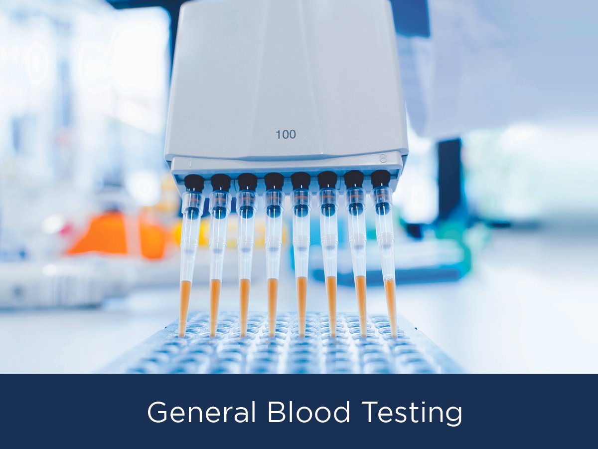   General Blood Testing    Routine and specialized blood testing services that support health monitoring, wellness insights, and clinical decision-making.