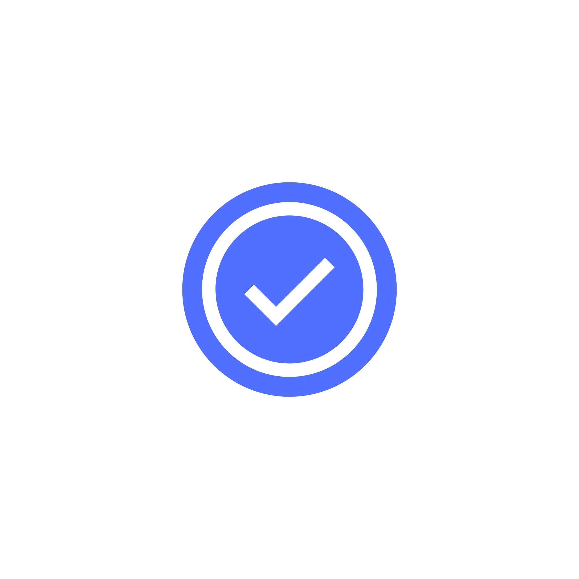 A clock with a checkmark inside a circle, indicating a completed or confirmed time.