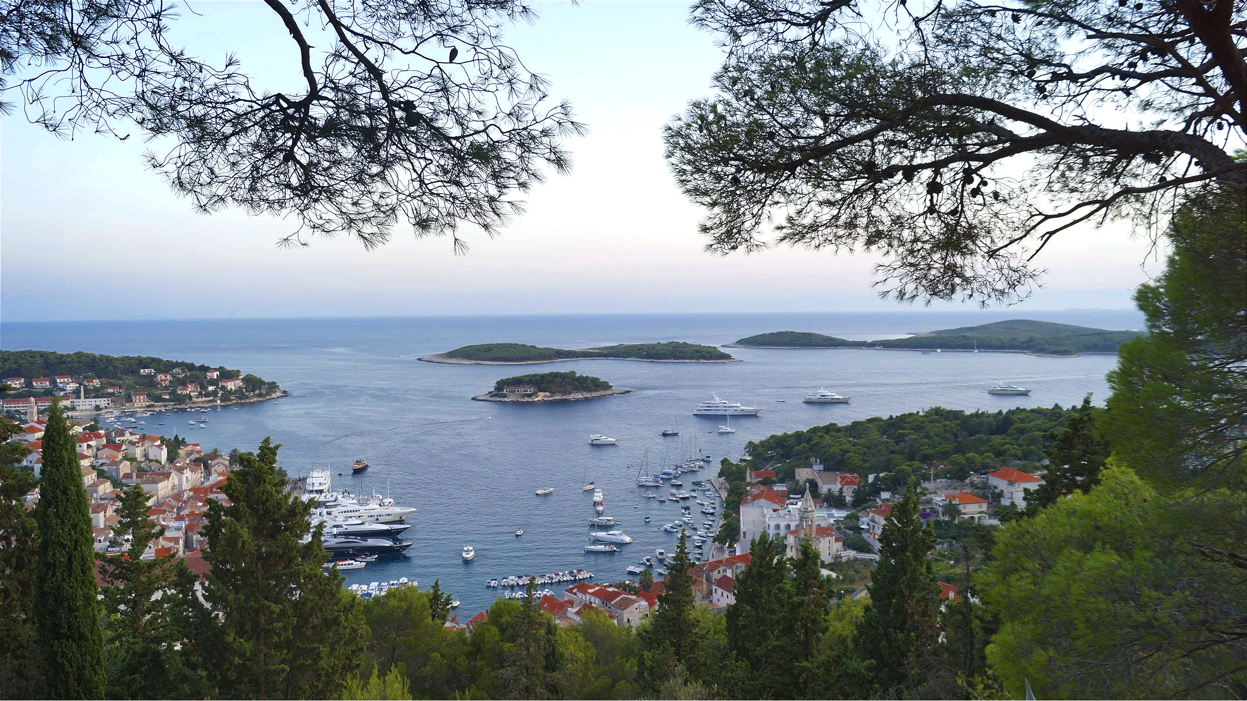 A coastal town, Hvar, Croatia