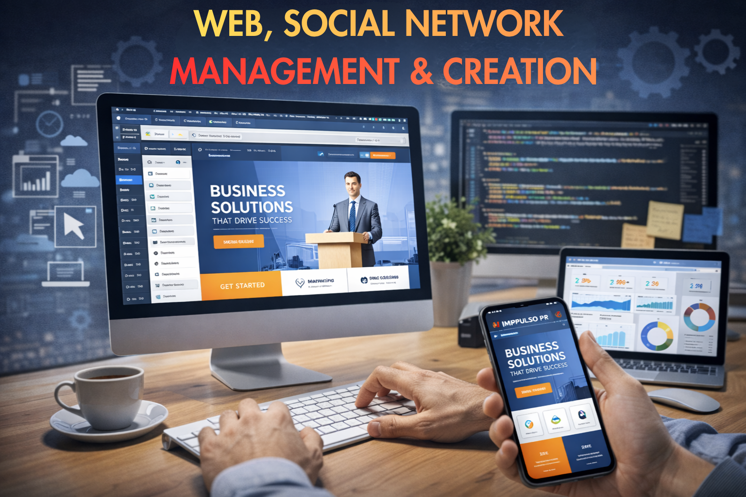 WEBSITE, SOCIAL NETWORKS