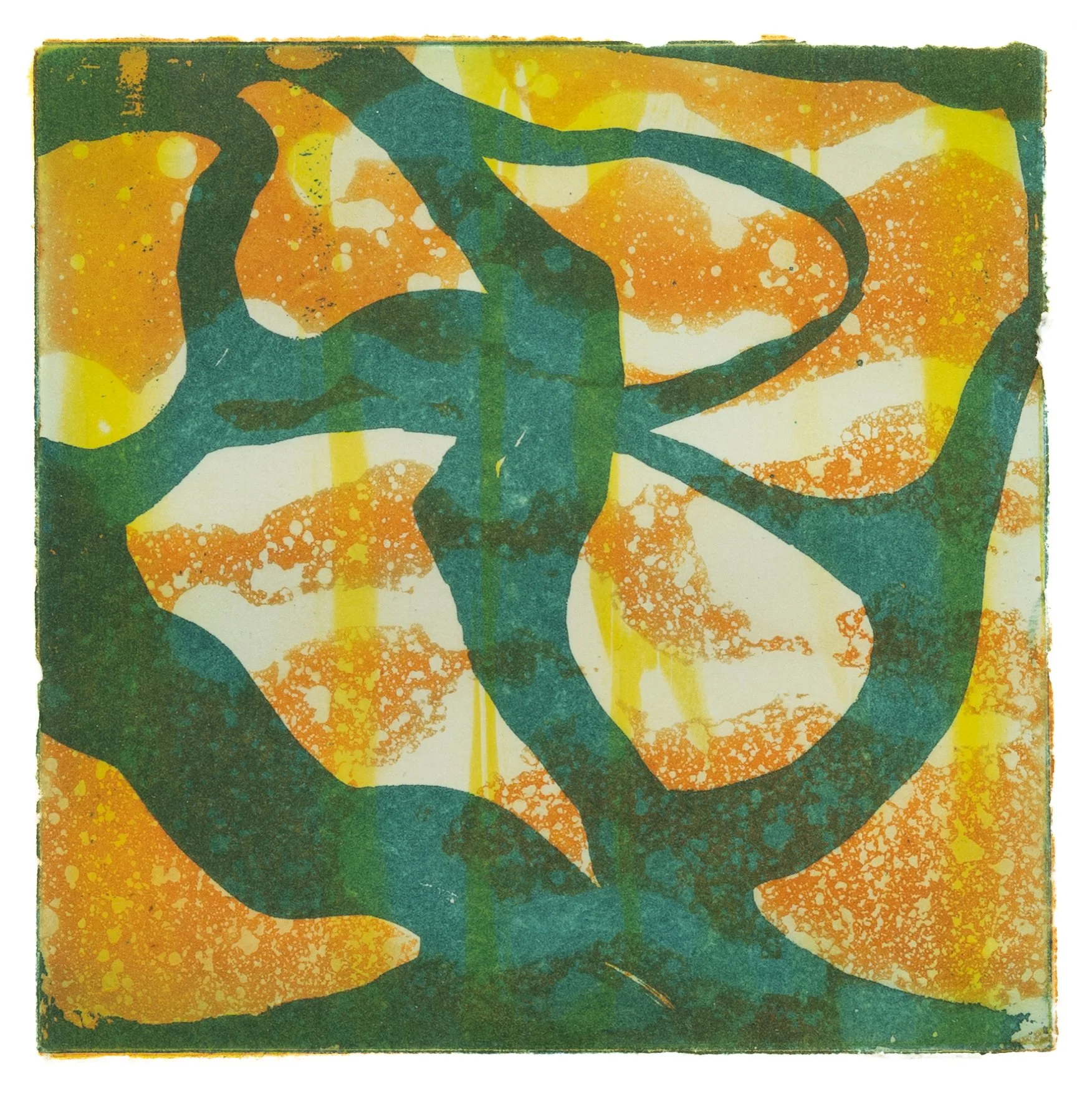 Web, 2026. Etching on 300 gsm Somerset Paper, EV 2/30, 13 x 13 cm.