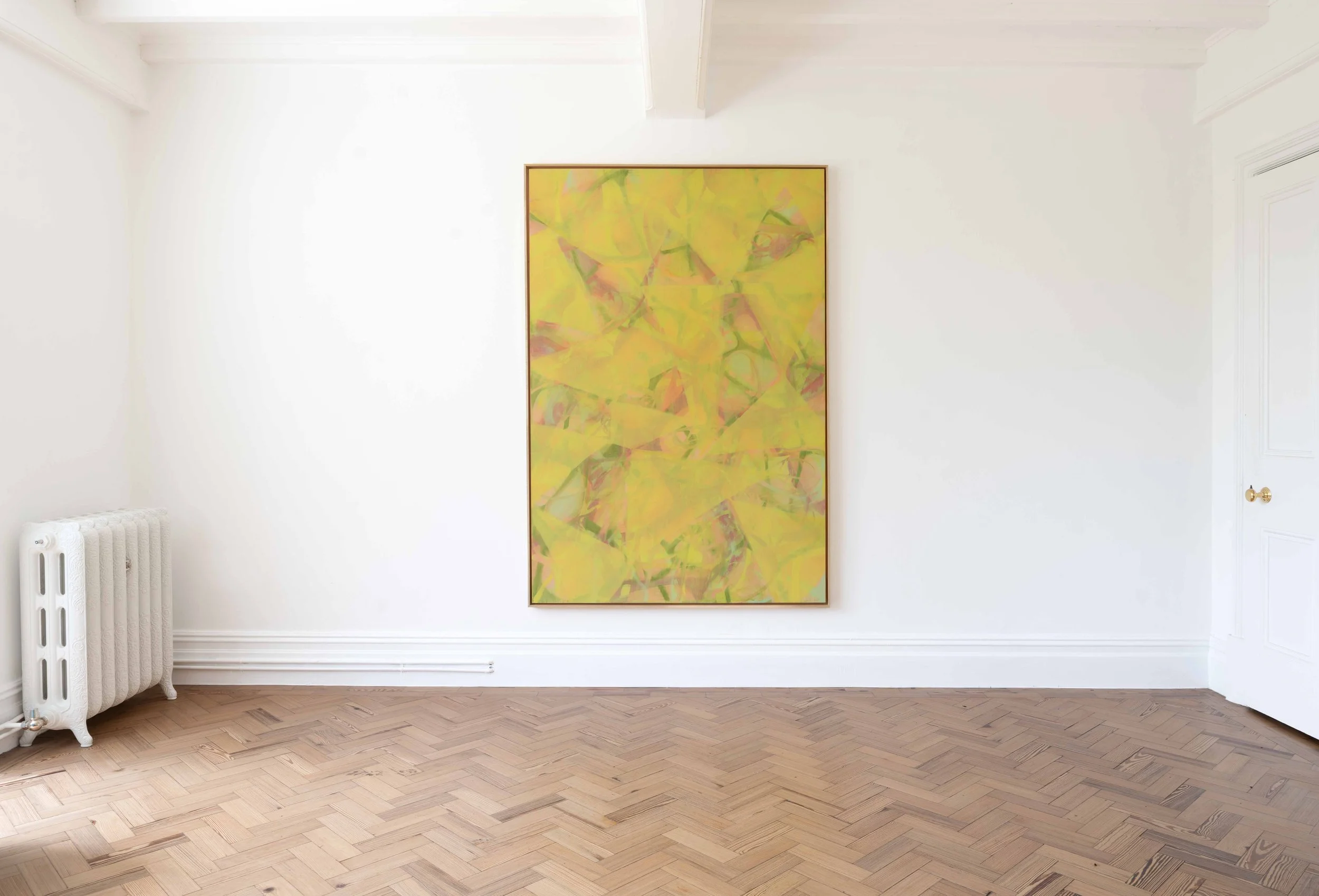Installation view 'Yellow Fuse' 
