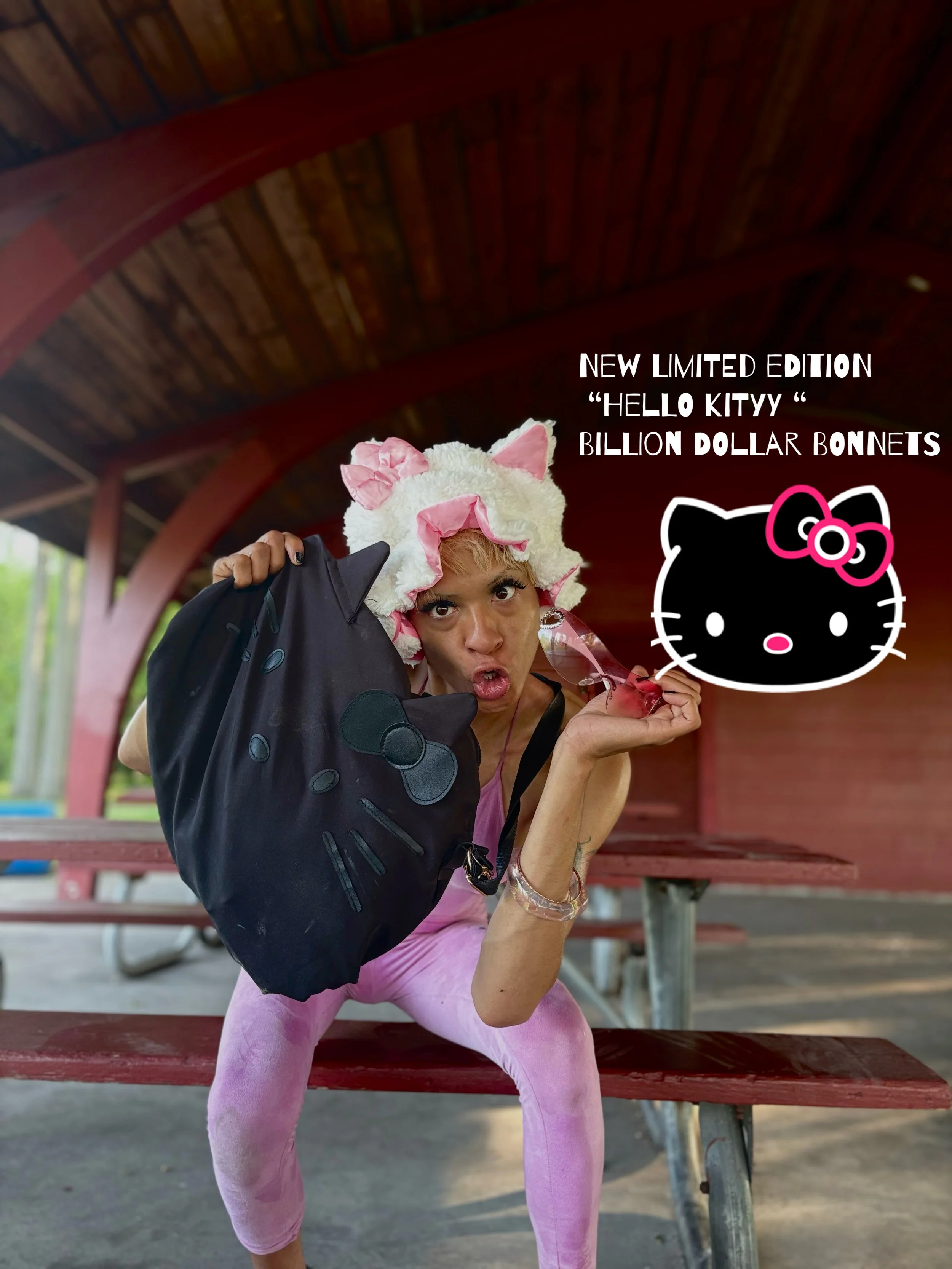 Hello kitty bonnet | “Trendybonnets “ by itsbambii