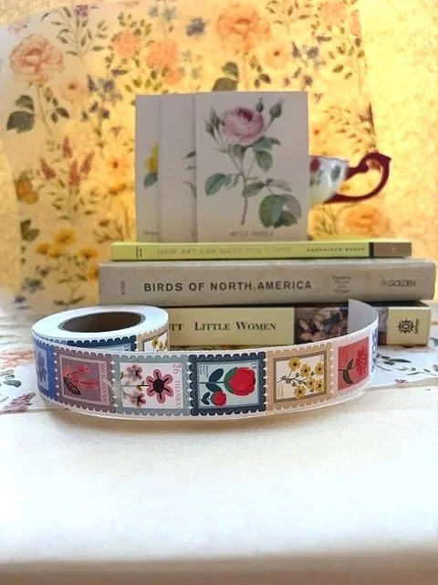 stickers and floral botanical prints