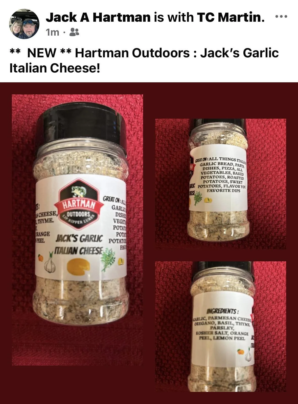 Garlic Italian Cheese Blend