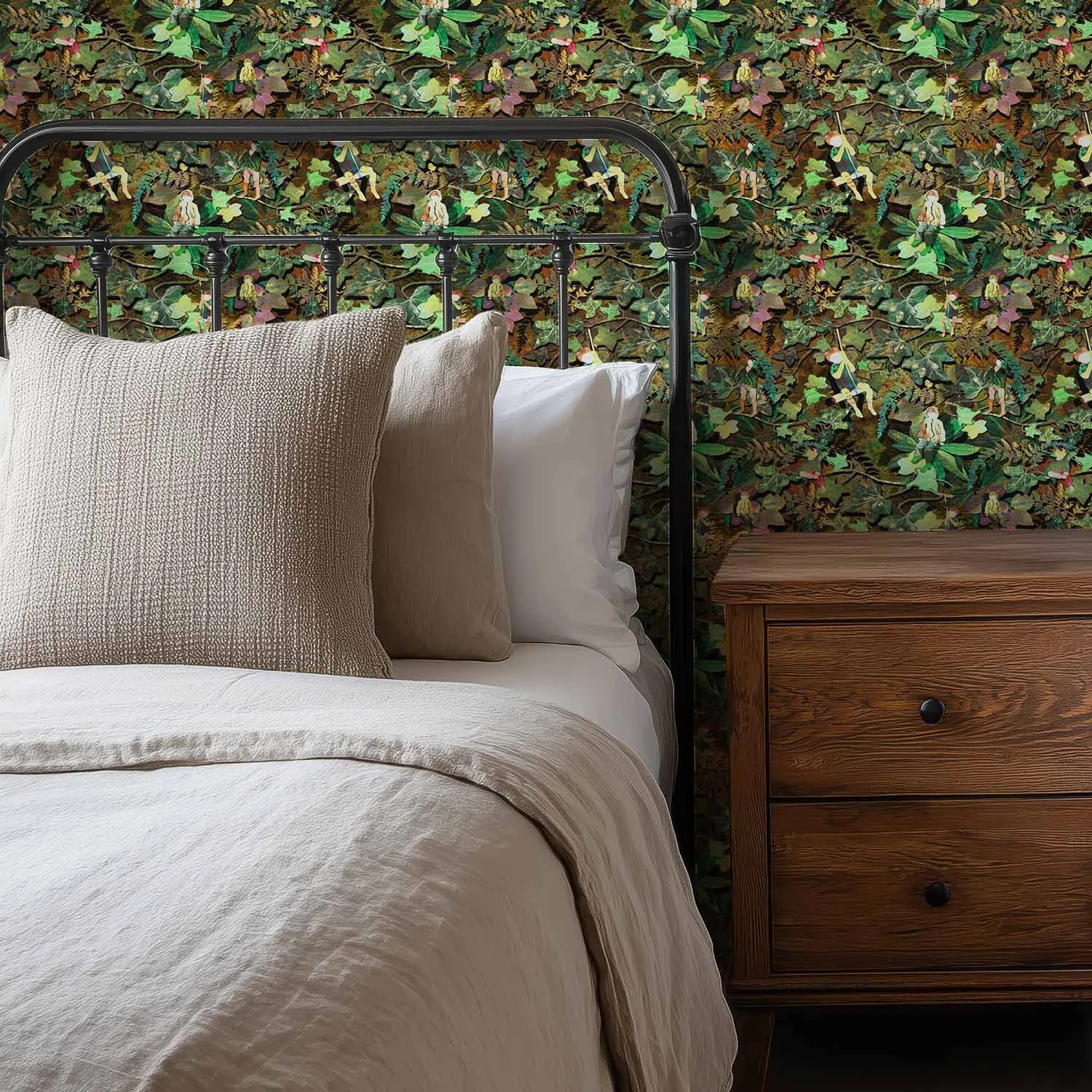 Moss & Mischief —  Fern Glow | Wallpaper