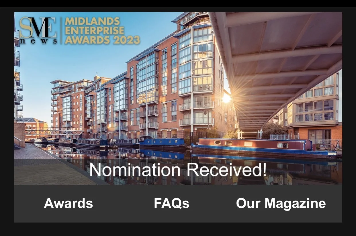 We Have Been Nominated for an Award!