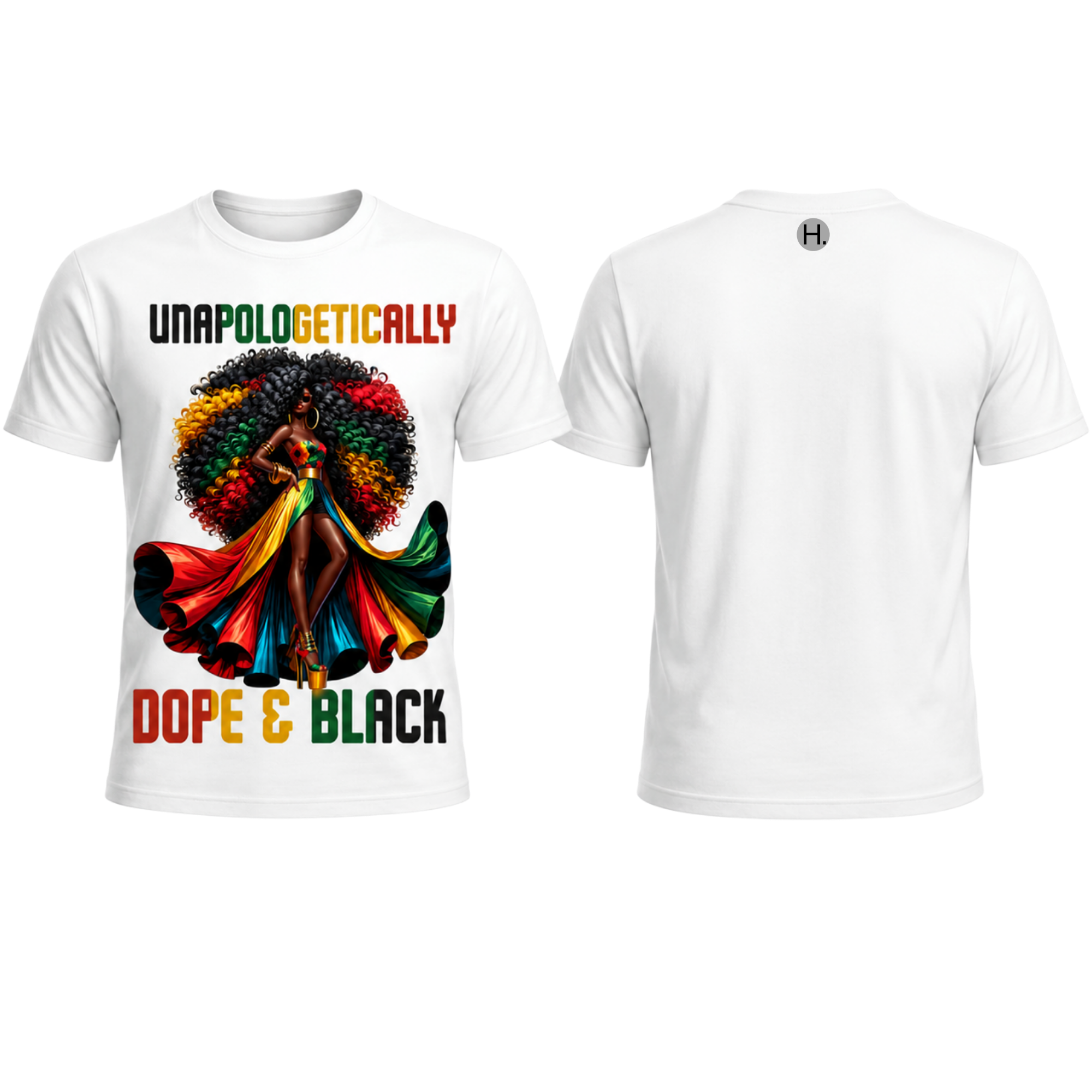 Unapologetically Dope & Black Tee