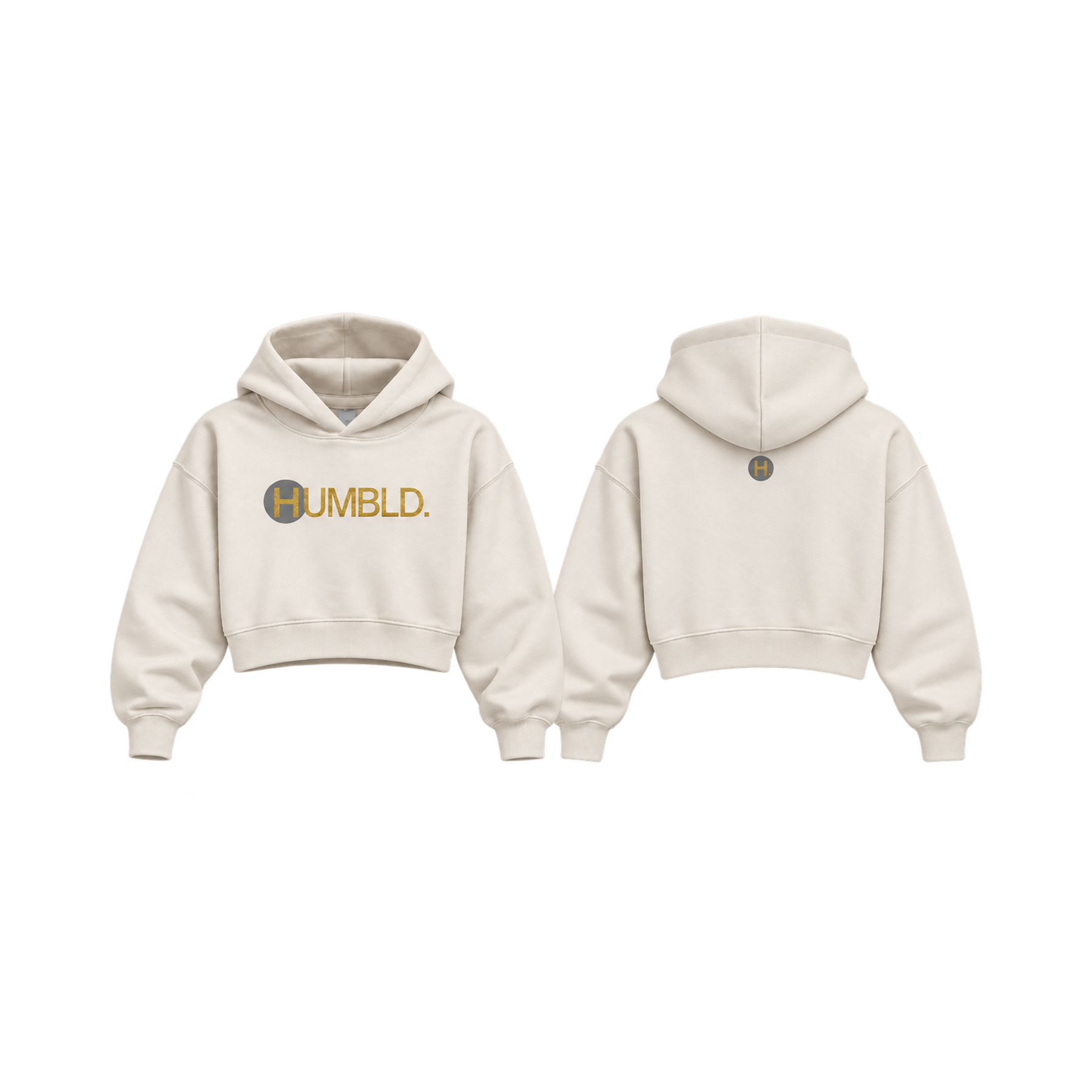 HUMBLD Signature Women's Cropped Hoodie