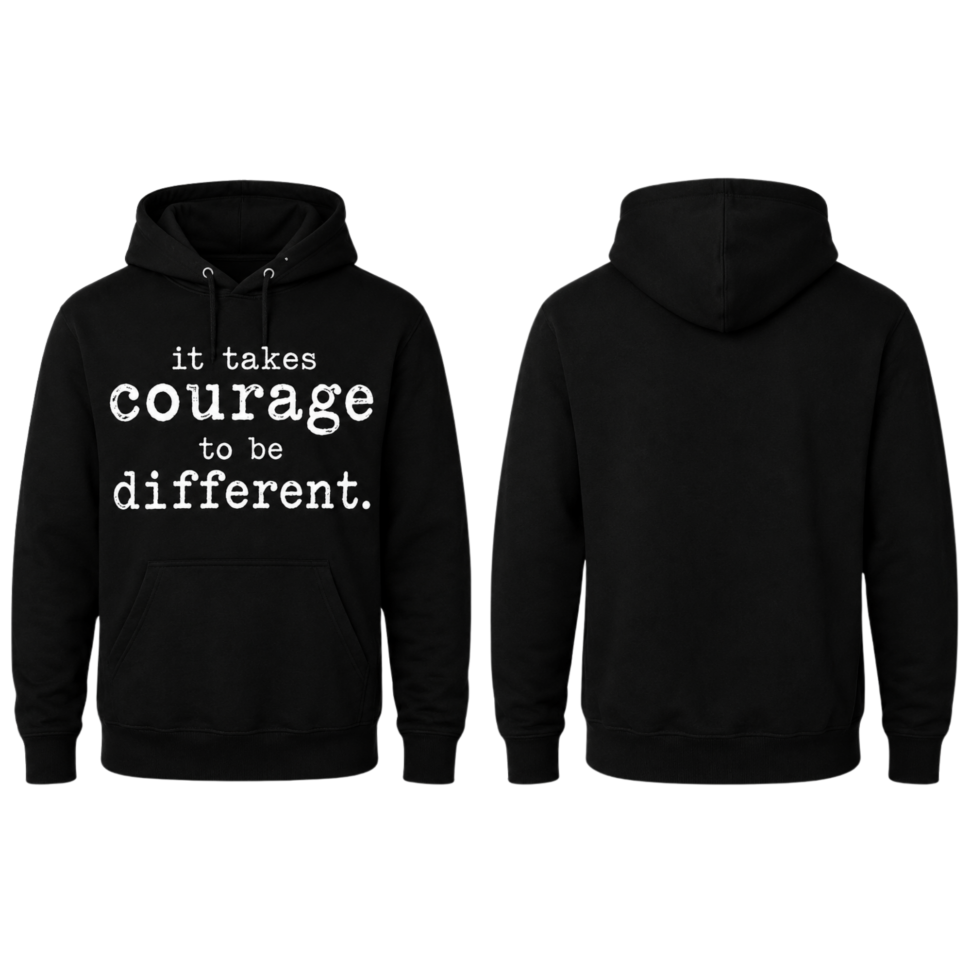 Courage to Be Different Hoodie
