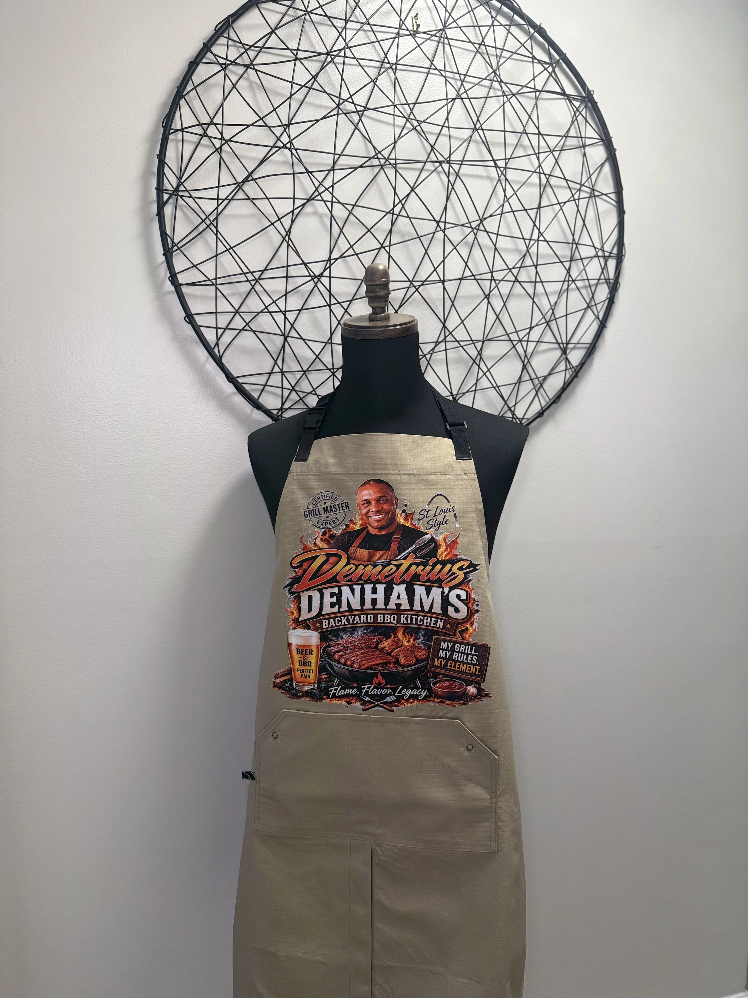 Demetrius' Custom Apron