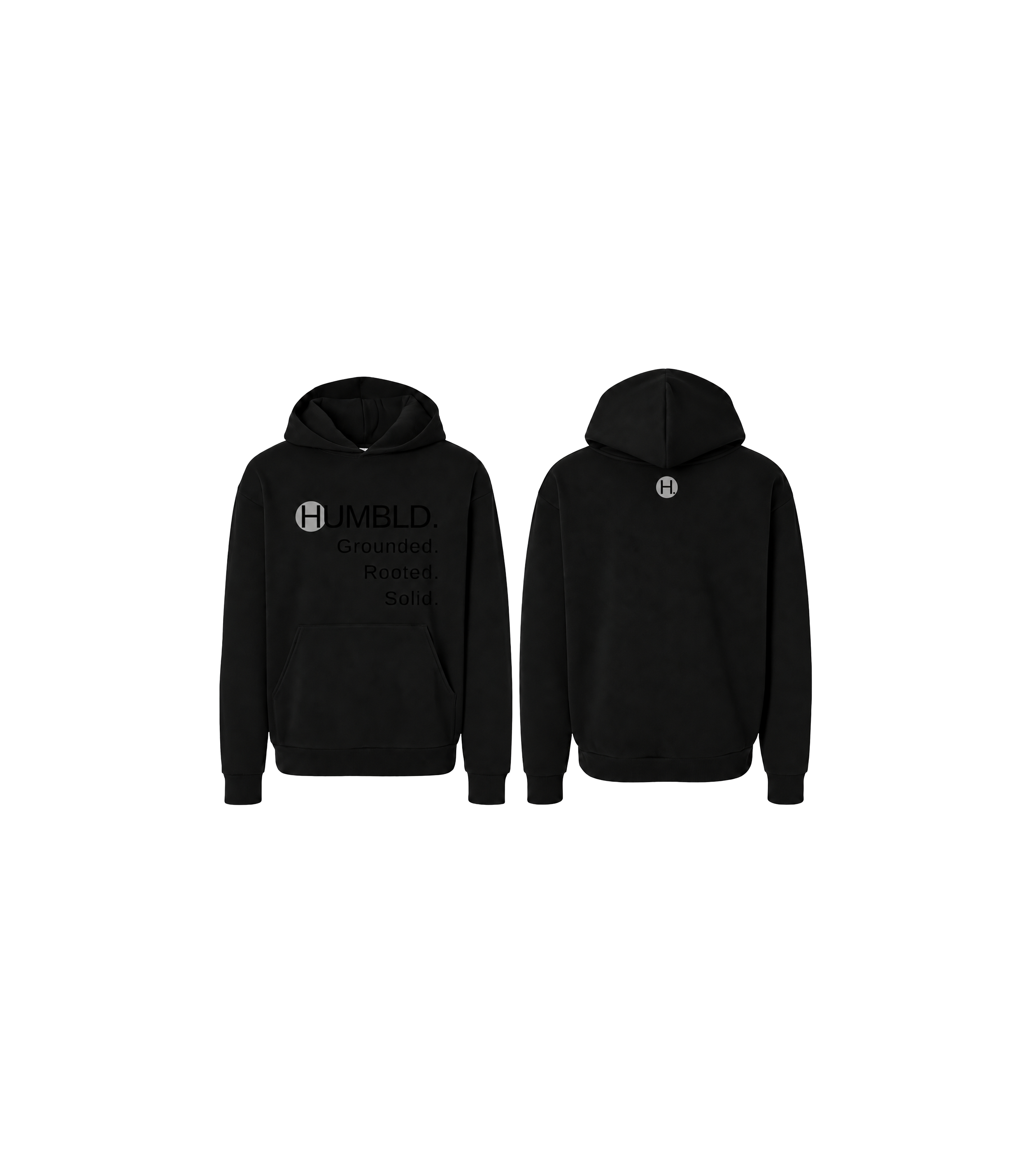 HUMBLD Grounded Hoodie — Grounded. Rooted. Solid.