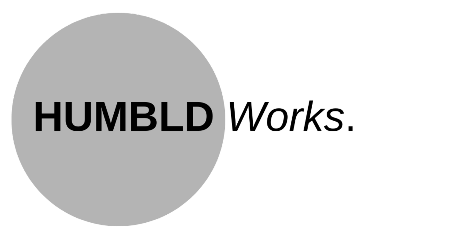 HUMBLD Works.