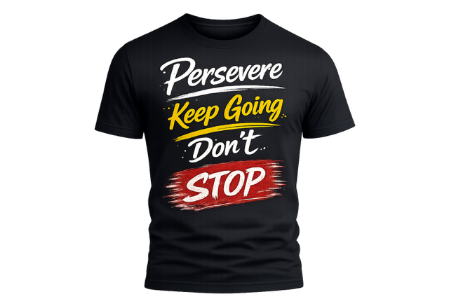 "Persevere, Keep Going" T-Shirt