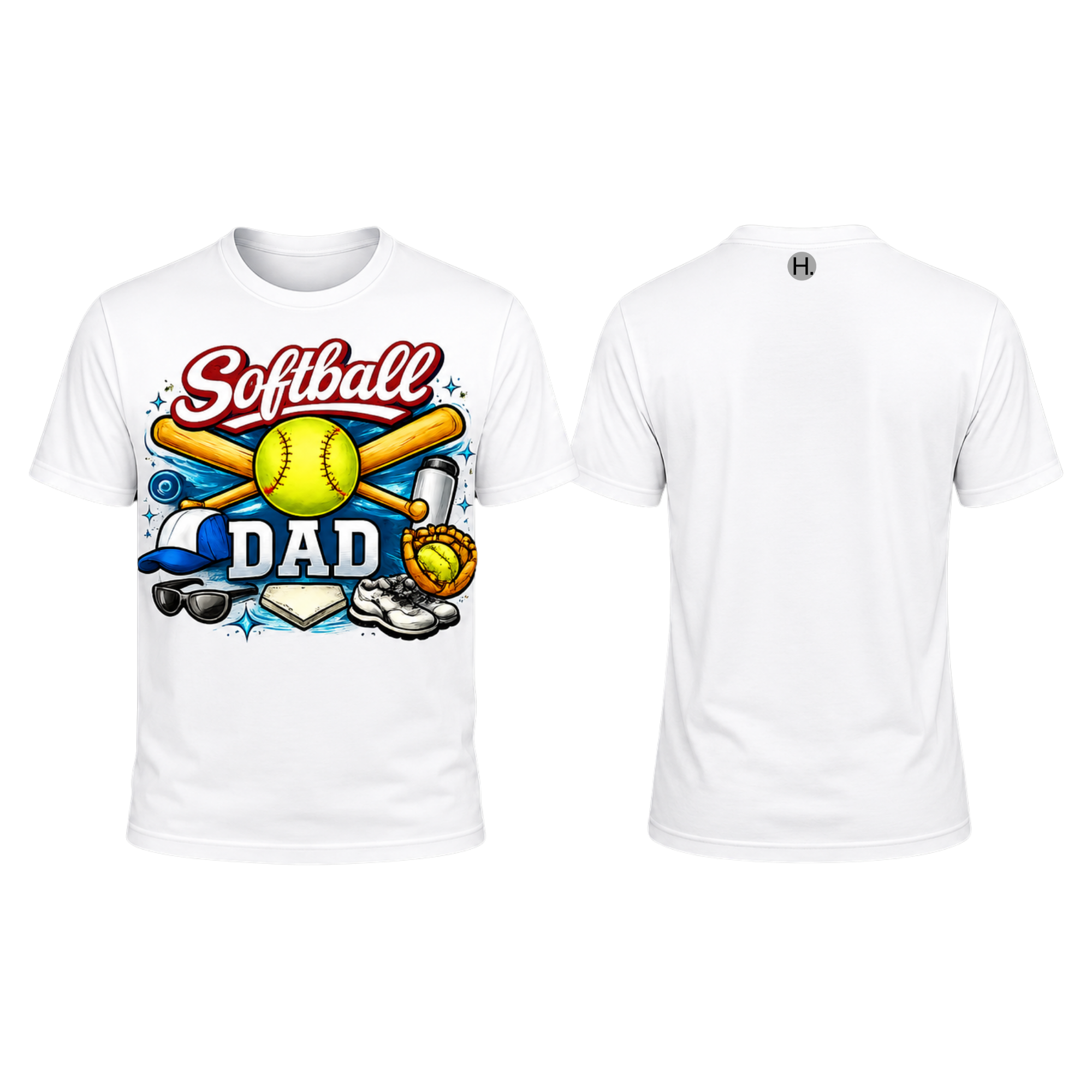 Softball Dad White.png