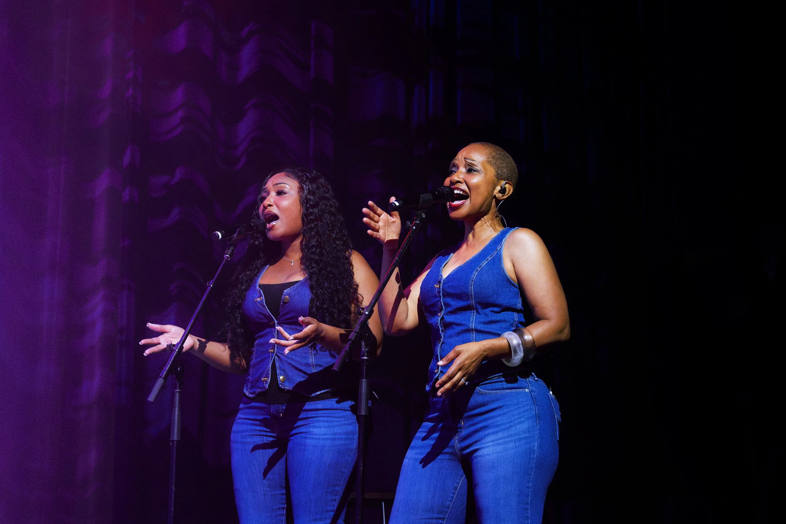  NASHVILLE, TENNESSEE - September 13: The War and Treaty perform at their Ryman Auditorium headline debut. (Photo by Dylan Basden for Pretty Nifty) 