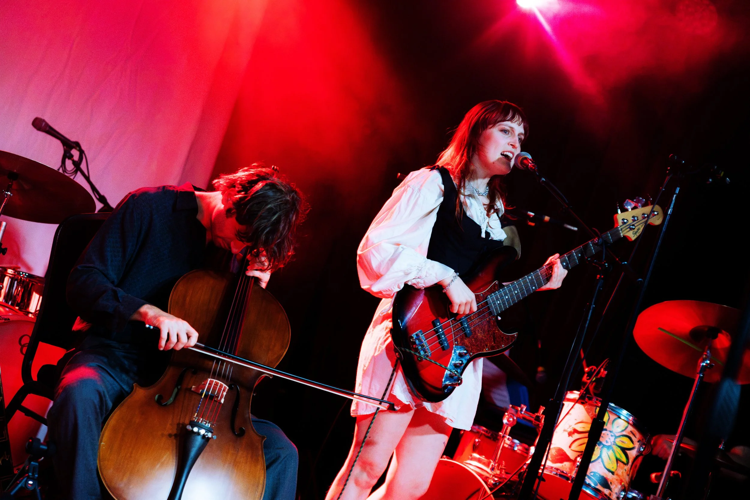  NASHVILLE, TENNESSEE - July 21: Sloppy Jane perform at Cannery Hall supporting Of Montreal. (Photo by Dylan Basden for Pretty Nifty) 