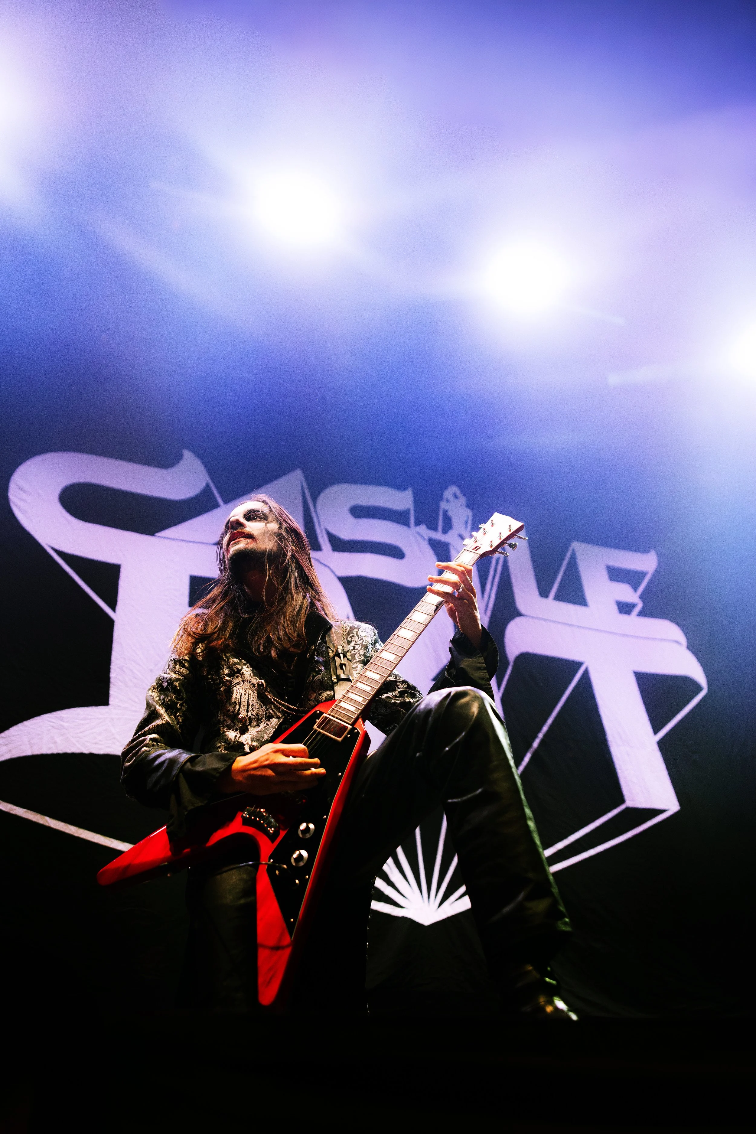  NASHVILLE, TENNESSEE - MAY 10: Castle Rat perform on the Amonklok Conquest tour at The Pinnacle. (Photo by Dylan Basden for Pretty Nifty) 