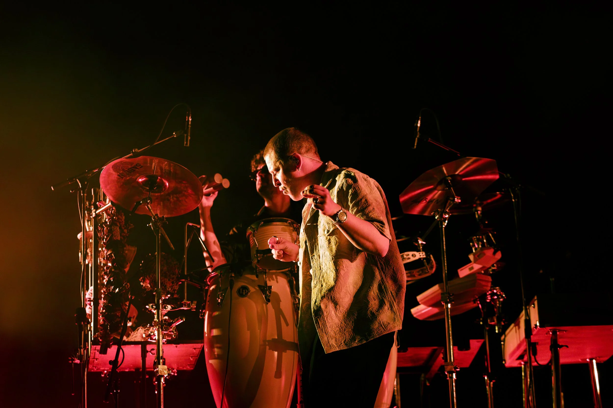  NASHVILLE, TENNESSEE - September 21: Jungle bring their “Sunshine World Tour” to The Pinnacle. (Photo by Dylan Basden for Pretty Nifty) 
