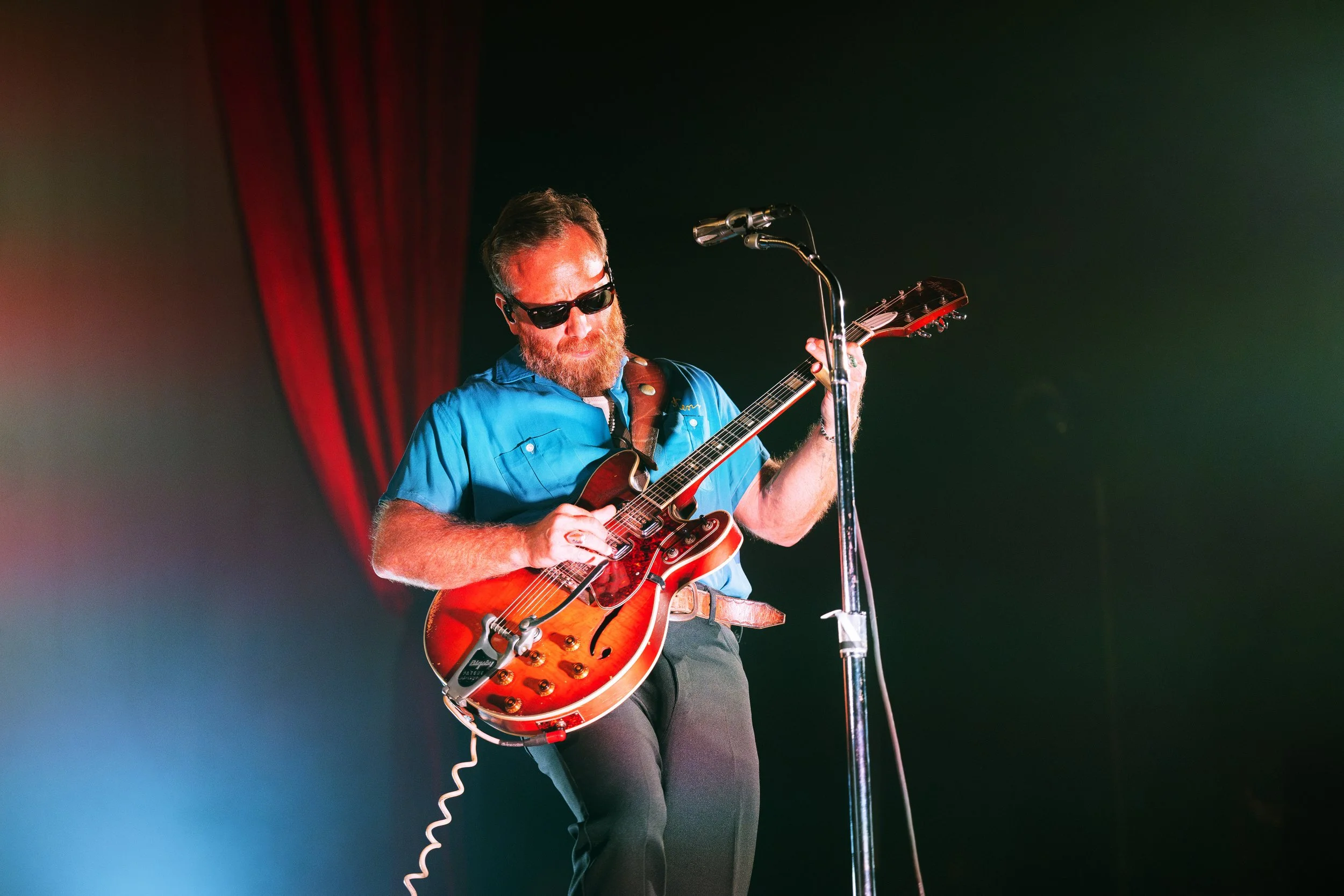  NASHVILLE, TENNESSEE - August 7: The Black Keys perform night two of their back-to-back headline run at The Pinnacle. (Photo by Dylan Basden for Pretty Nifty) 