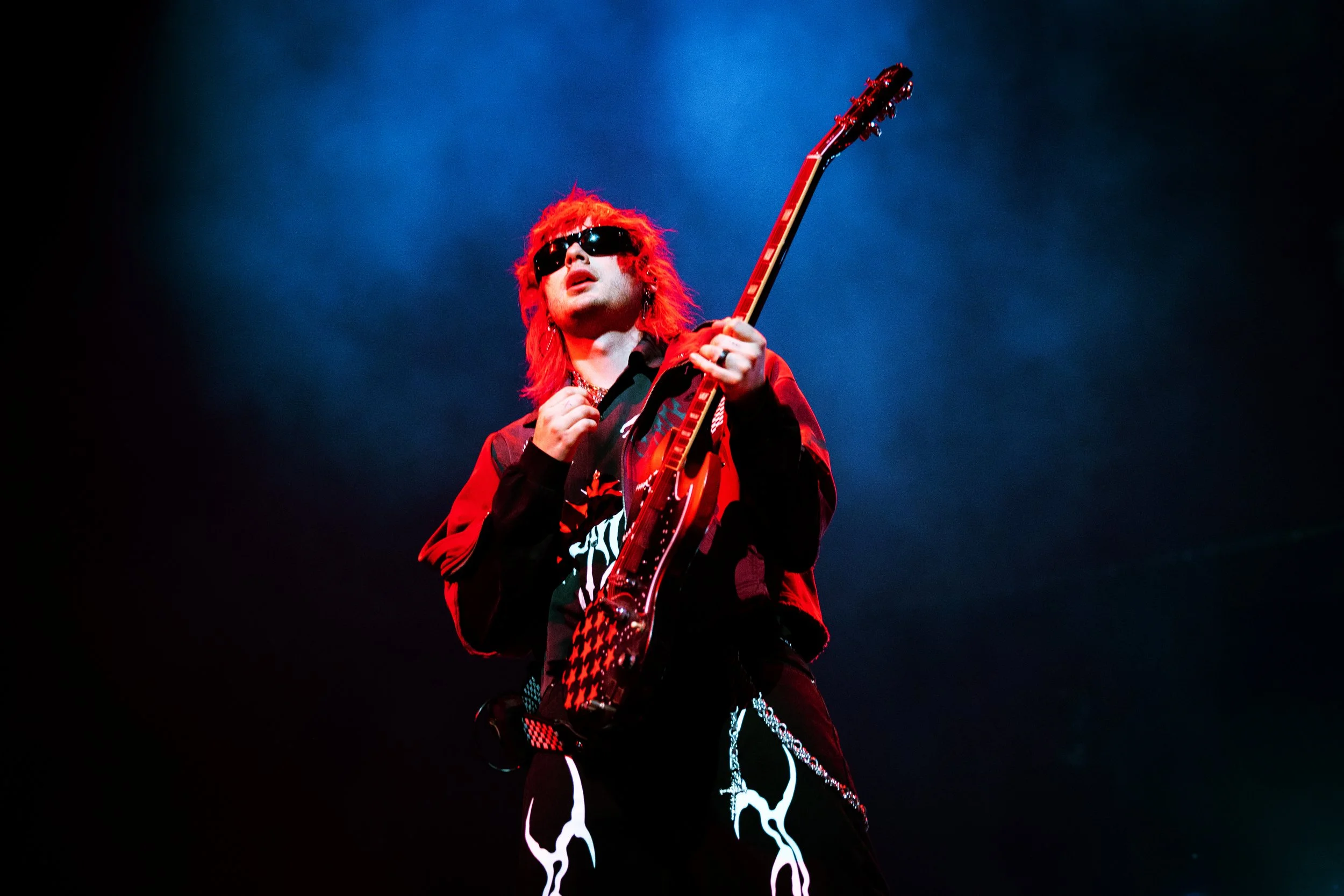  NASHVILLE, TENNESSEE - June 19: 5 Seconds of Summer bring their “EVERYONE’S A STAR!” Tour to Bridgestone Arena on June 19, 2026 in Nashville, Tennessee. (Photo by Dylan Basden for Pretty Nifty) 