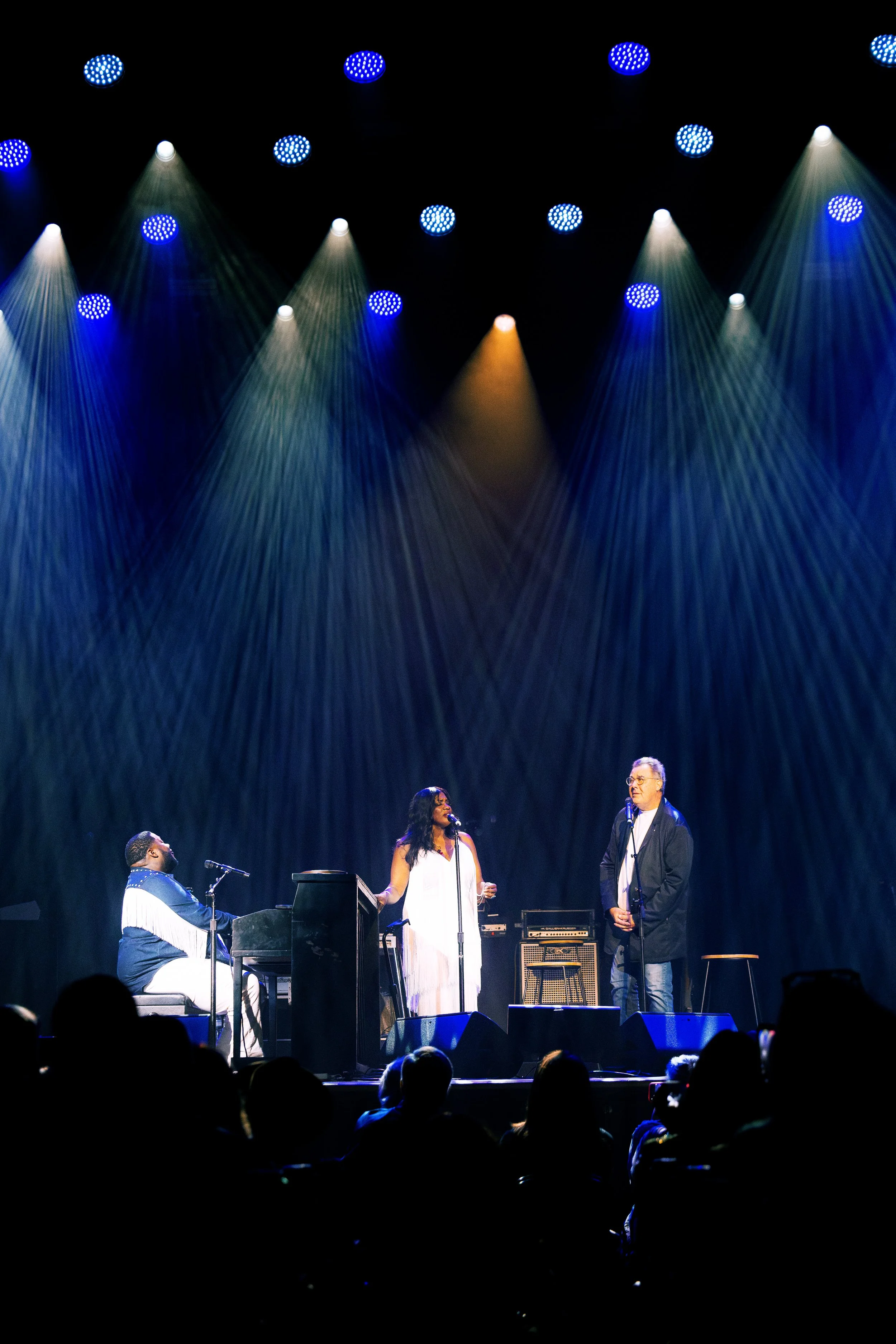 NASHVILLE, TENNESSEE - September 13: The War and Treaty perform at their Ryman Auditorium headline debut. (Photo by Dylan Basden for Pretty Nifty) 