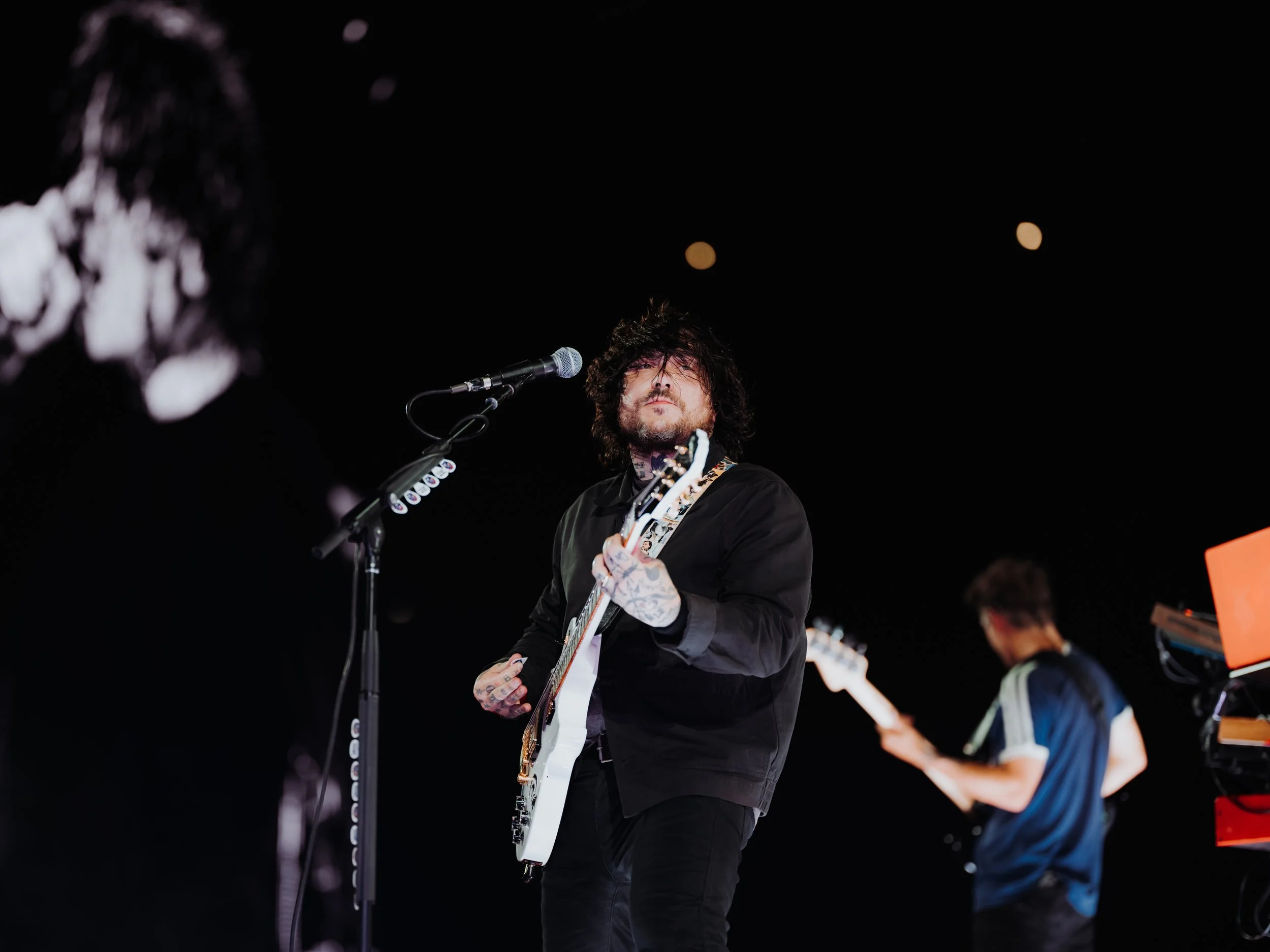  NASHVILLE, TENNESSEE - August 13: My Chemical Romance celebrate twenty years of  The Black Parade  with a sold-out show at Nissan Stadium. (Photo by Bryce Hall courtesy of Warner Music Group) 