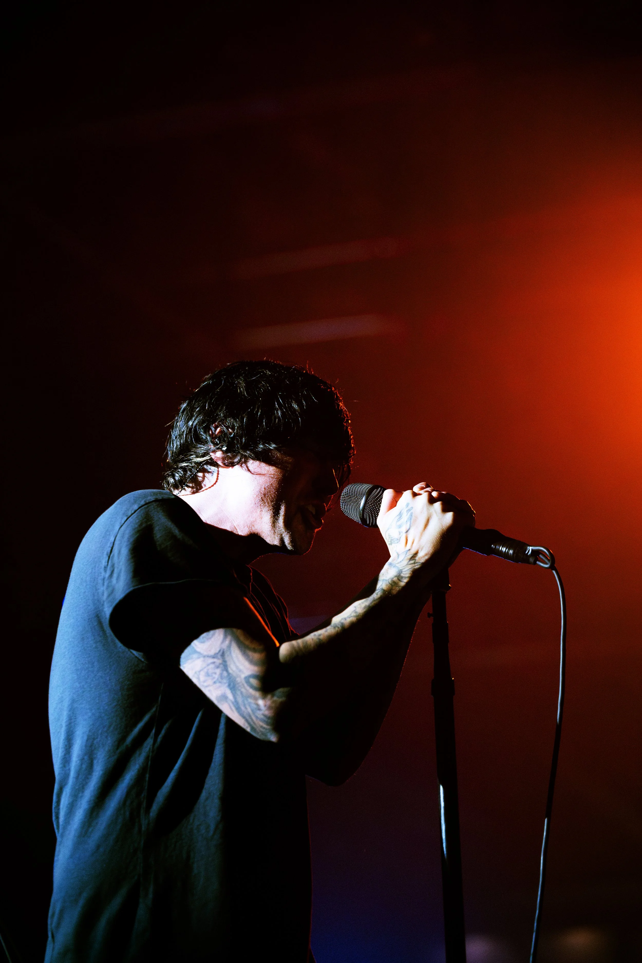  NASHVILLE, TENNESSEE - MAY 8: Sleeping With Sirens perform at Marathon Music Works. (Photo by Dylan Basden for Pretty Nifty) 