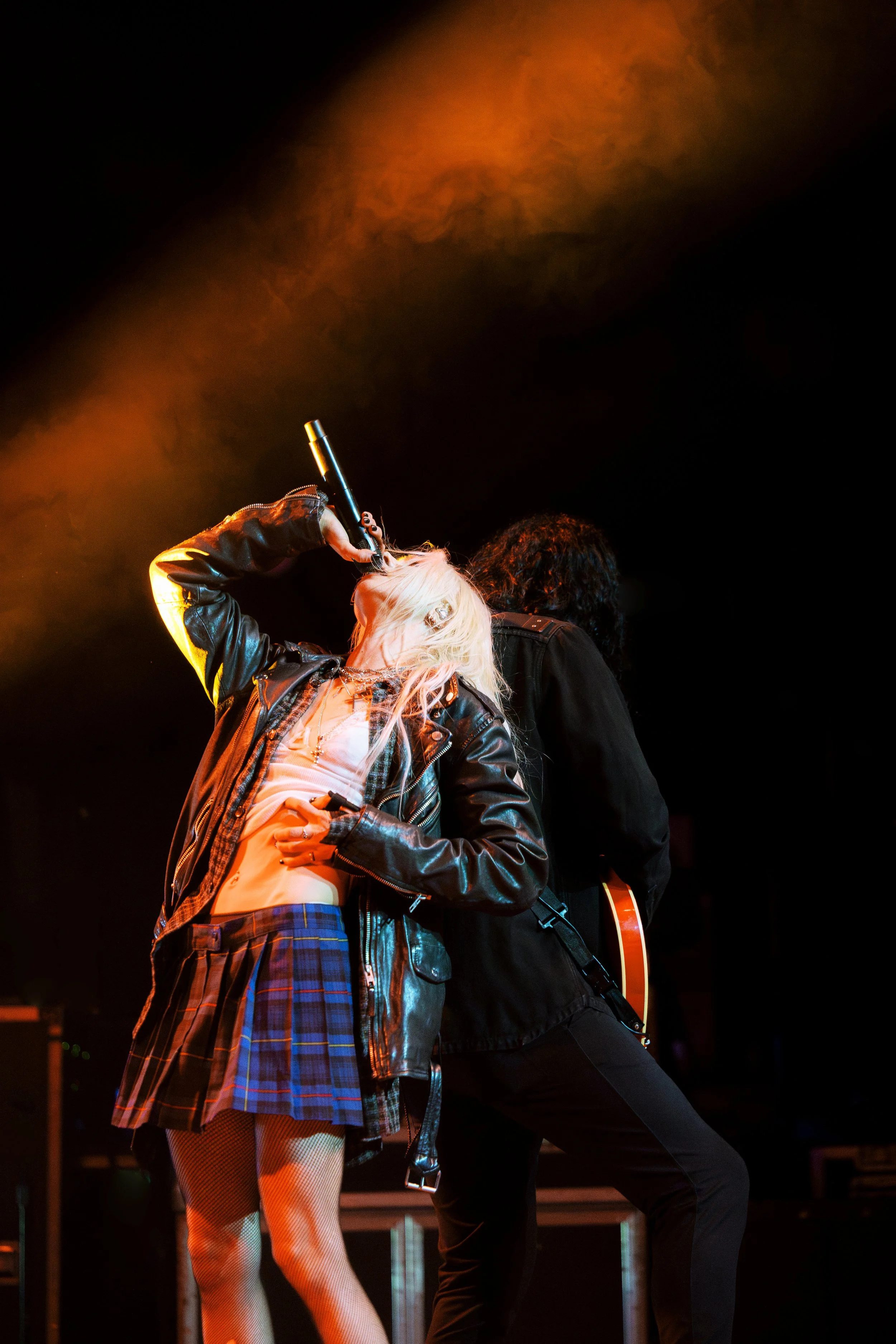  NASHVILLE, TENNESSEE - September 3: The Pretty Reckless headline Ryman Auditorium on their “Dear God” tour. (Photo by Dylan Basden for Pretty Nifty) 