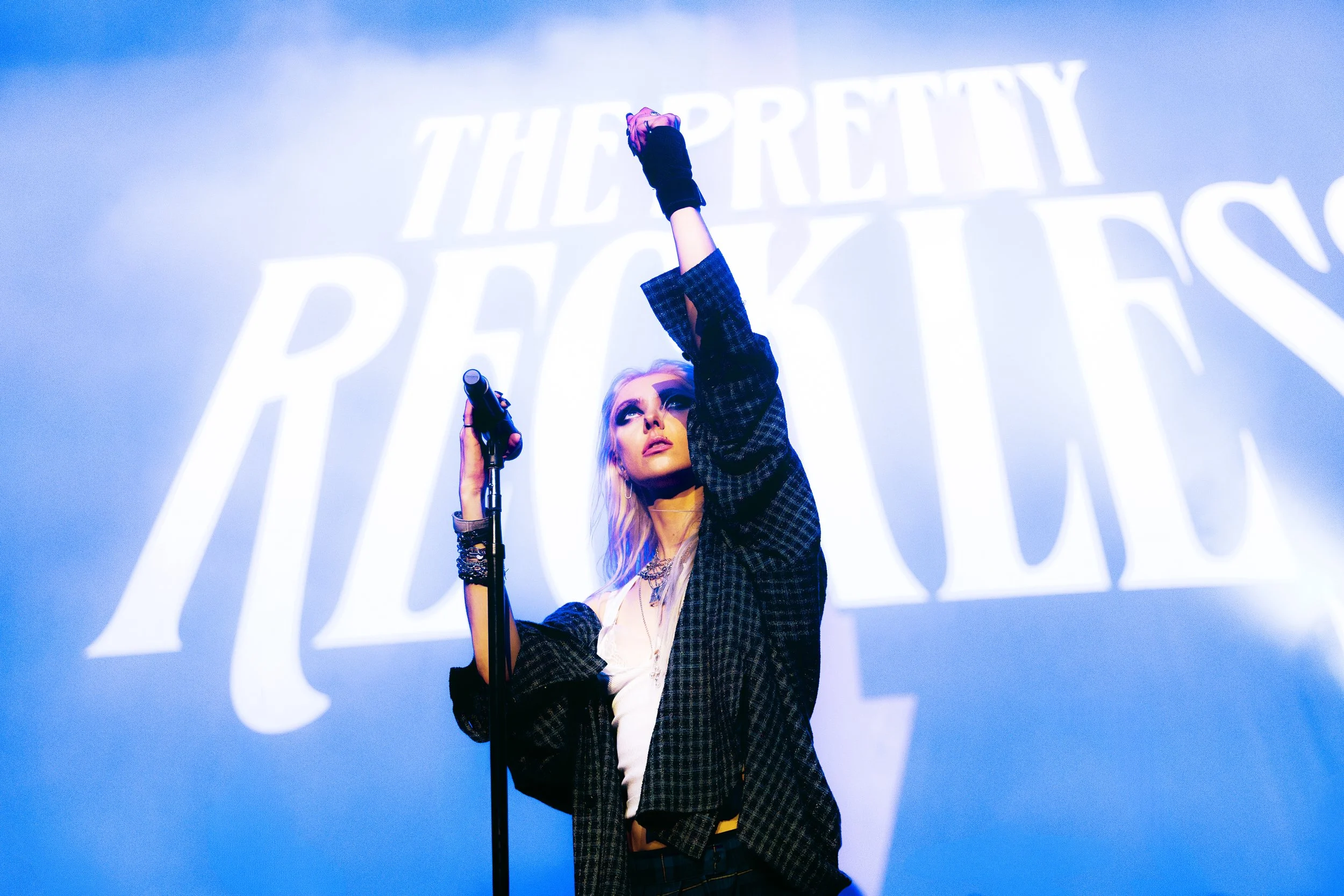  NASHVILLE, TENNESSEE - September 3: The Pretty Reckless headline Ryman Auditorium on their “Dear God” tour. (Photo by Dylan Basden for Pretty Nifty) 