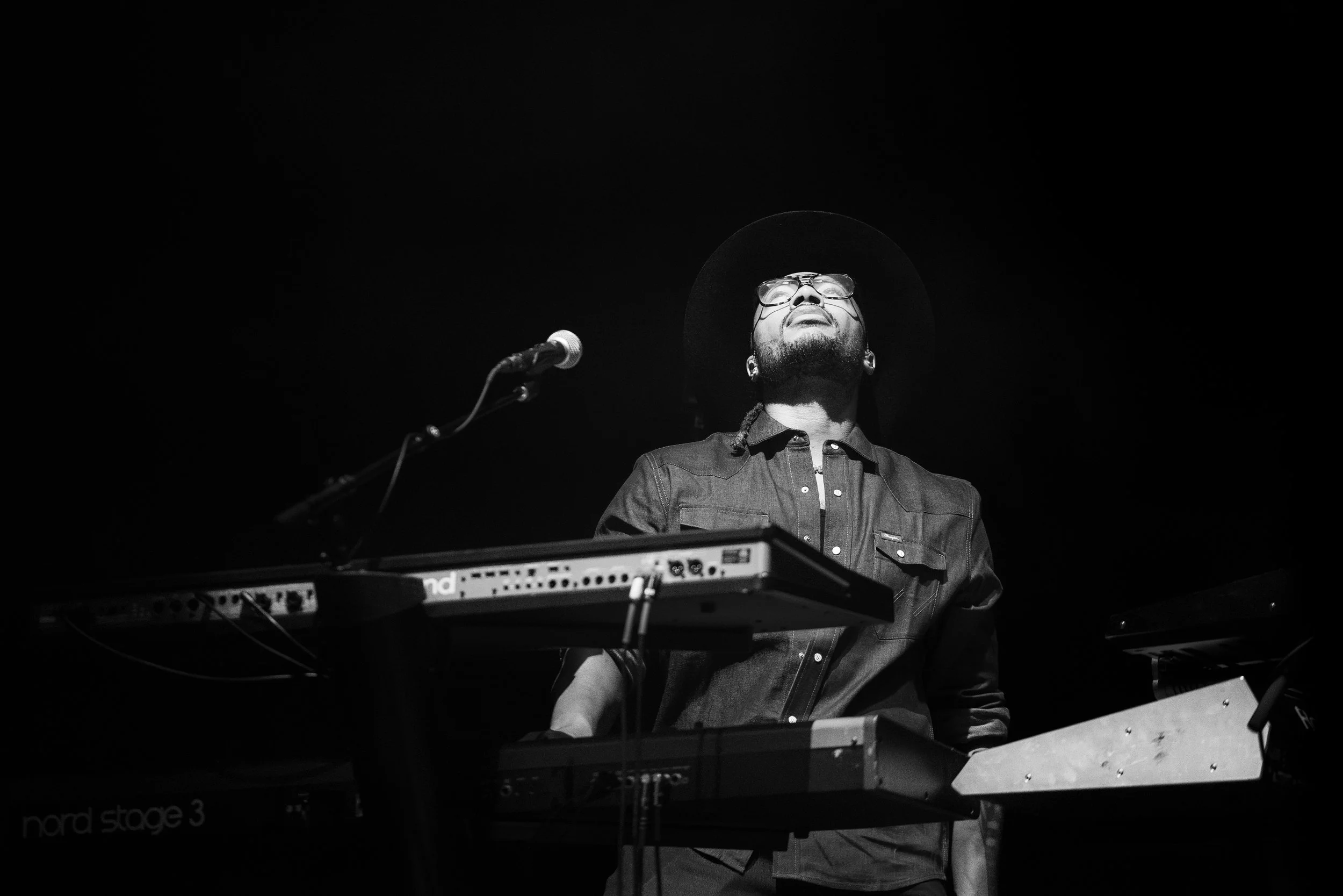  NASHVILLE, TENNESSEE - September 13: The War and Treaty perform at their Ryman Auditorium headline debut. (Photo by Dylan Basden for Pretty Nifty) 