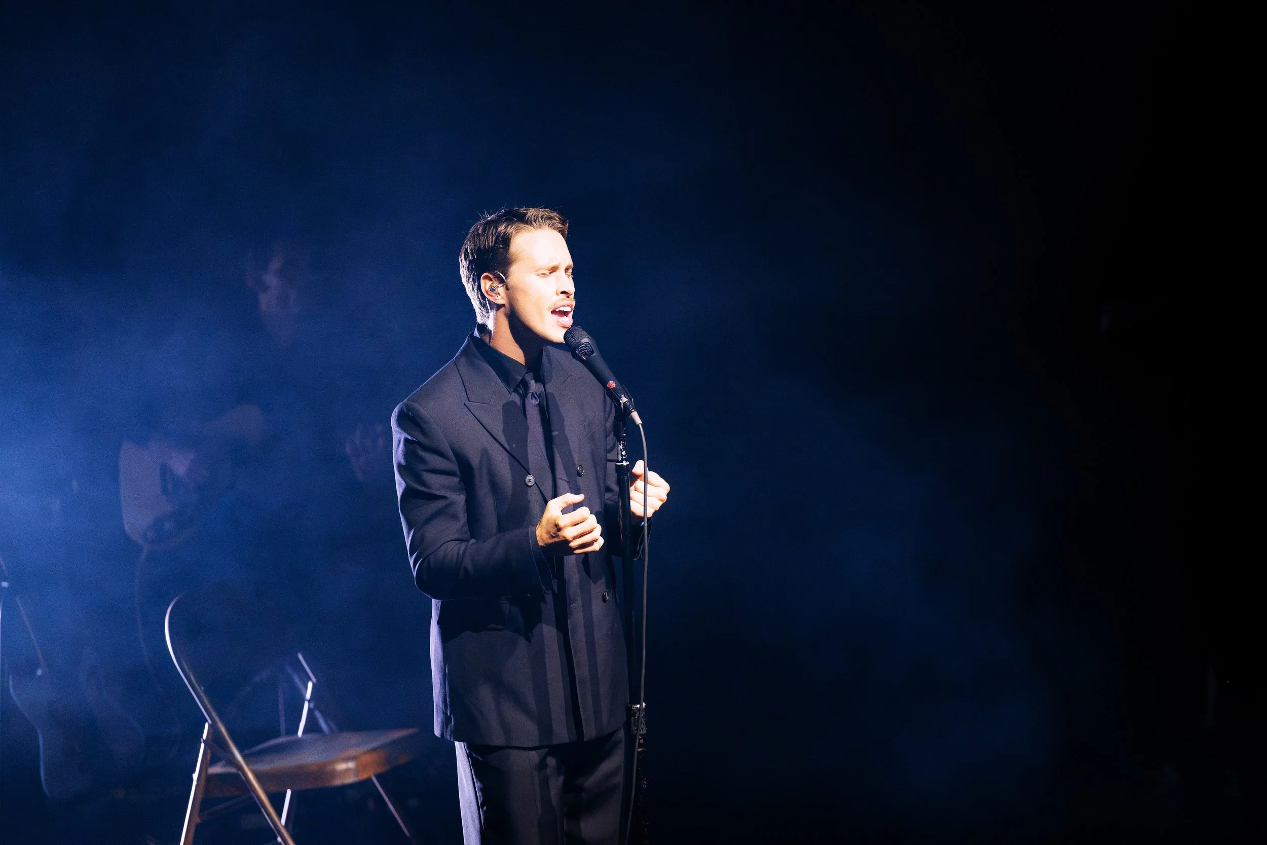  NASHVILLE, TENNESSEE - October 1: Ryan Beatty makes his Ryman debut. (Photo by Dylan Basden for Pretty Nifty) 