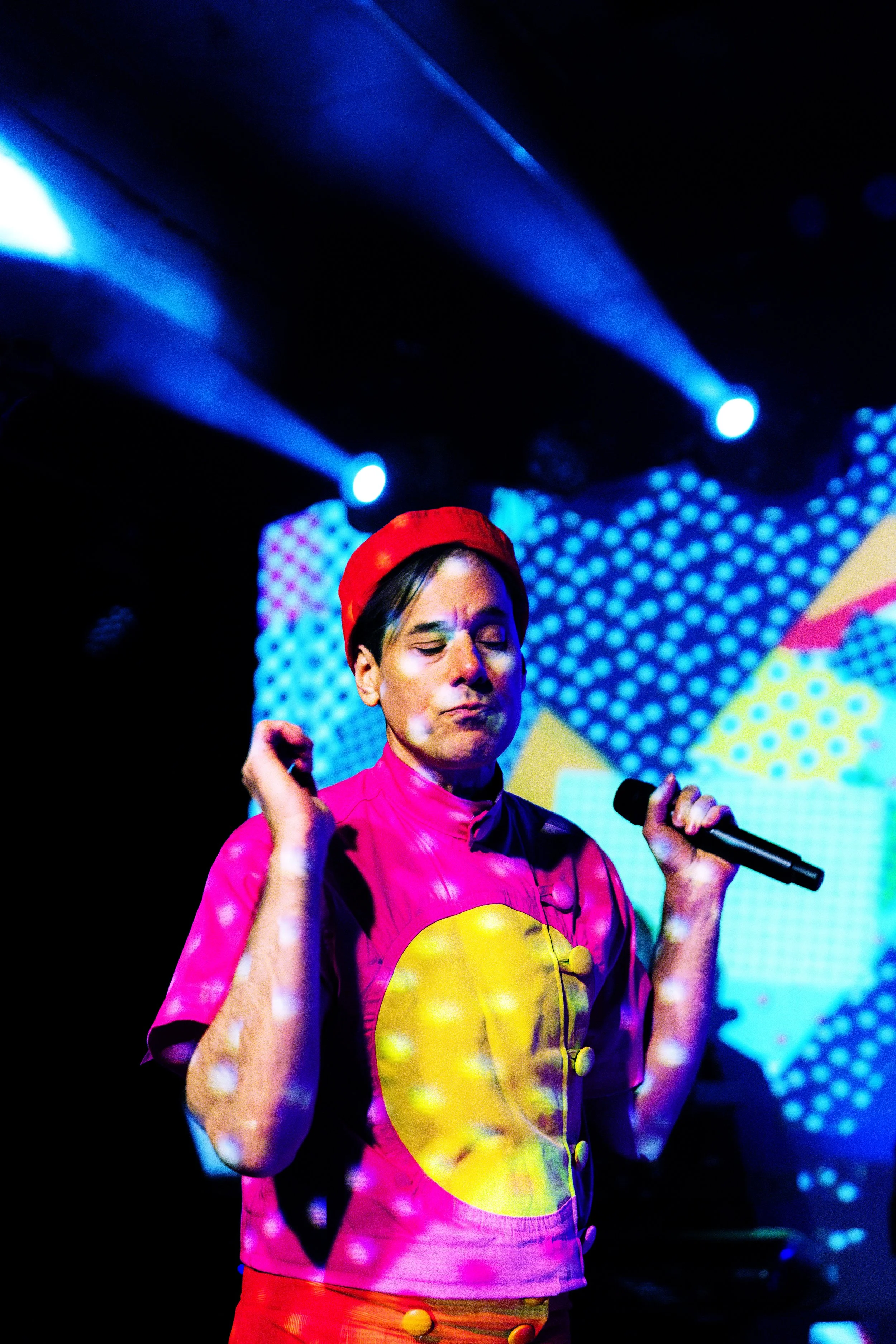  NASHVILLE, TENNESSEE - July 21: Of Montreal returns to Cannery Hall in support of their new album  Aethermead . (Photo by Dylan Basden for Pretty Nifty) 