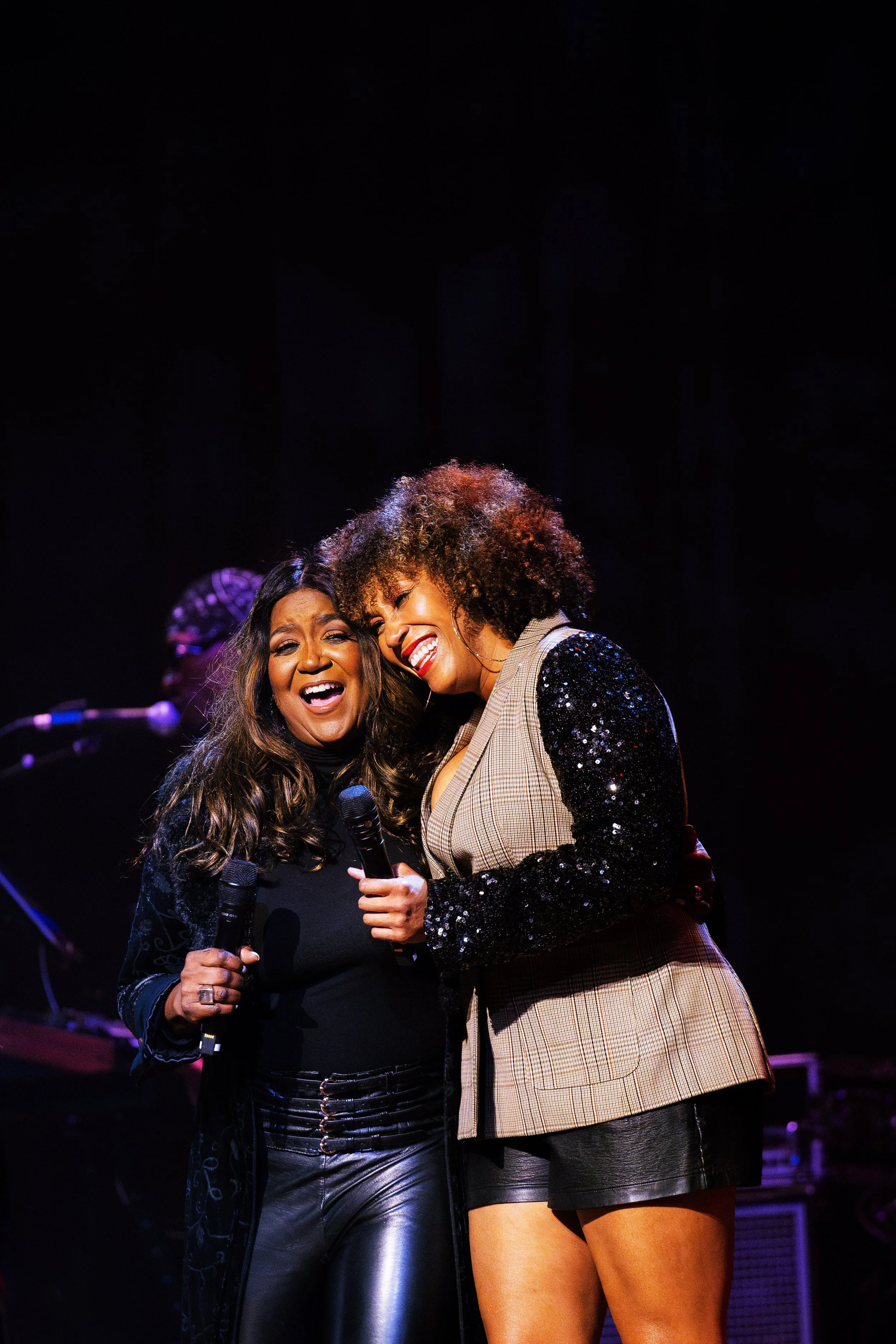  NASHVILLE, TENNESSEE - September 13: The War and Treaty perform at their Ryman Auditorium headline debut. (Photo by Dylan Basden for Pretty Nifty) 