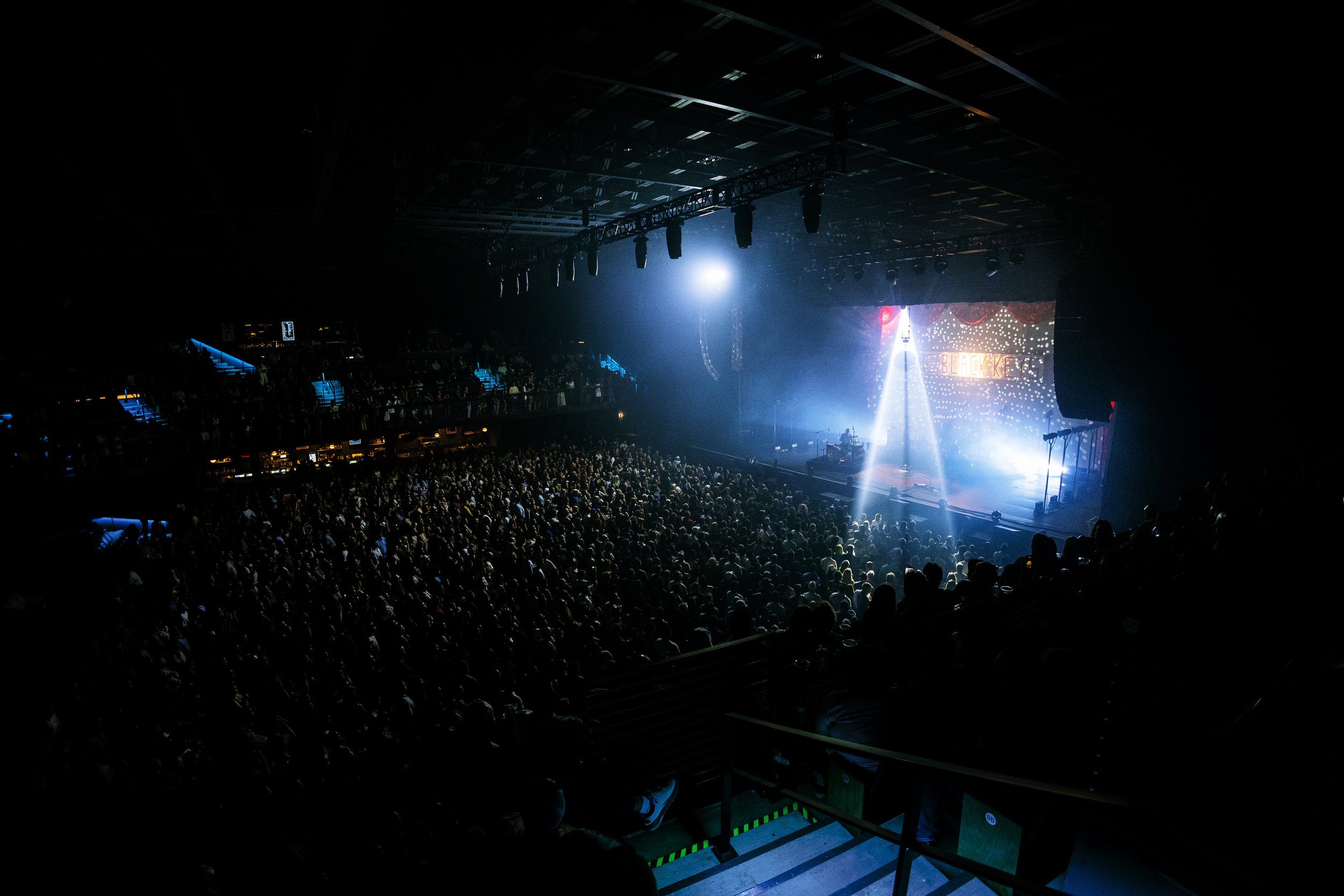  NASHVILLE, TENNESSEE - August 7: The Black Keys perform night two of their back-to-back headline run at The Pinnacle. (Photo by Dylan Basden for Pretty Nifty) 