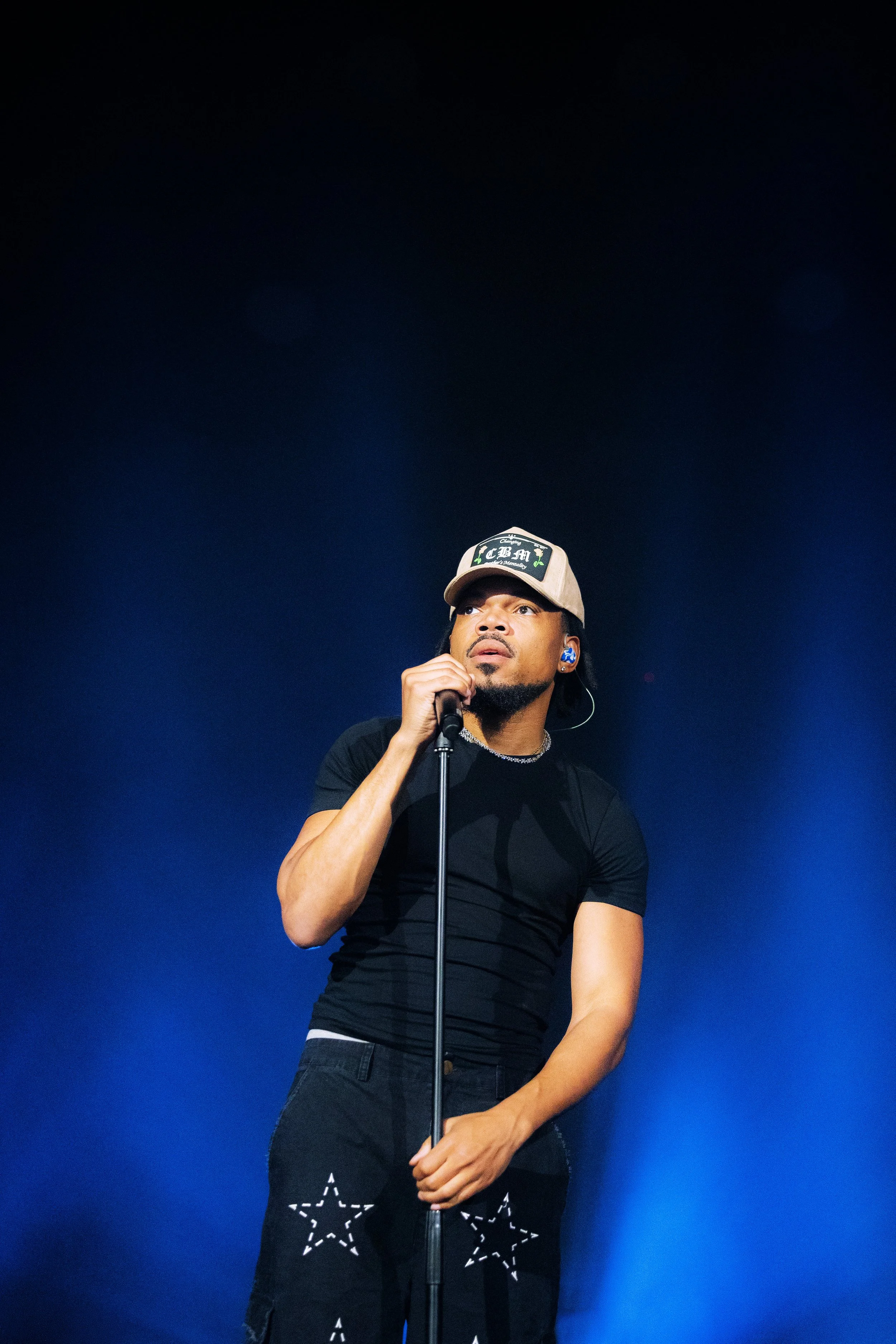  NASHVILLE, TENNESSEE - August 30: Chance the Rapper sells out Ryman Auditorium on his  Coloring Book  10th anniversary tour. (Photo by Dylan Basden for Pretty Nifty) 