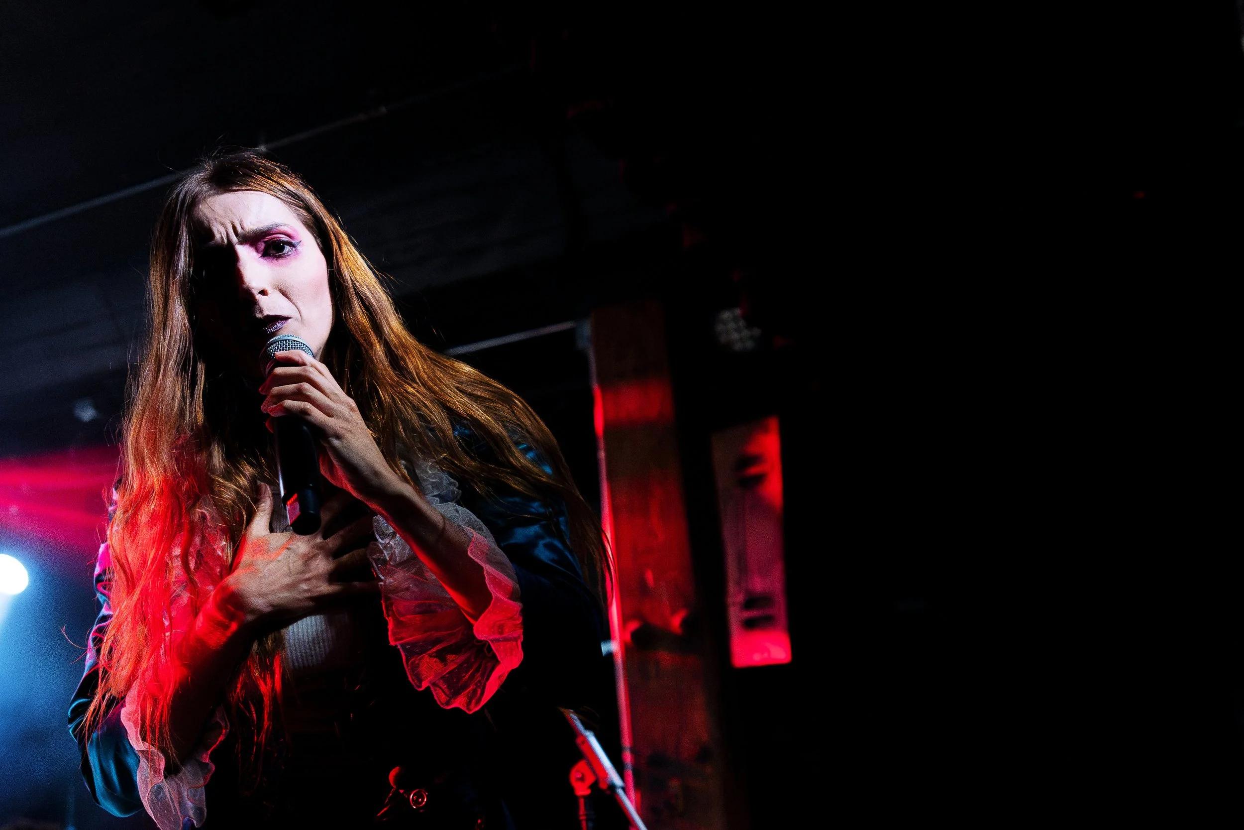  NASHVILLE, TENNESSEE - July 21: Sloppy Jane perform at Cannery Hall supporting Of Montreal. (Photo by Dylan Basden for Pretty Nifty) 
