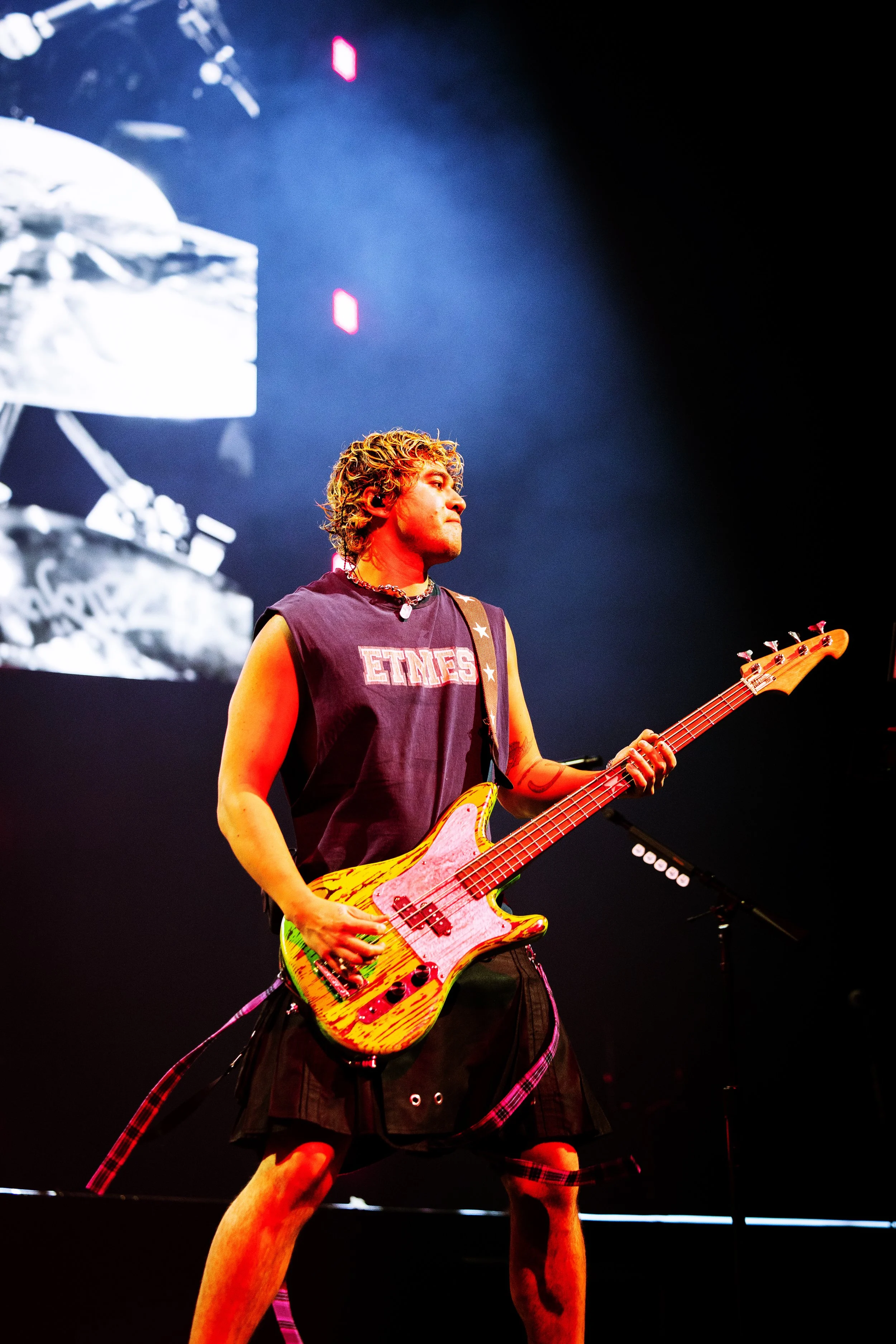  NASHVILLE, TENNESSEE - June 19: 5 Seconds of Summer bring their “EVERYONE’S A STAR!” Tour to Bridgestone Arena on June 19, 2026 in Nashville, Tennessee. (Photo by Dylan Basden for Pretty Nifty) 