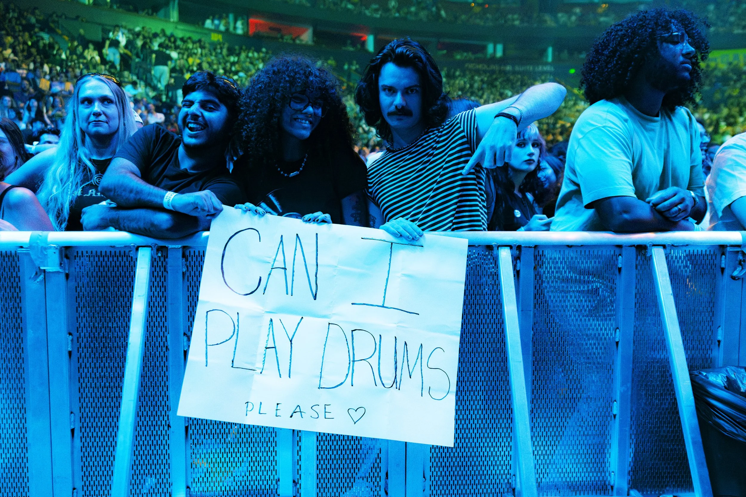  NASHVILLE, TENNESSEE - August 5: Tame Impala performs night two of their sold-out two-night stand at Bridgestone Arena. (Photo by Dylan Basden for Pretty Nifty) 